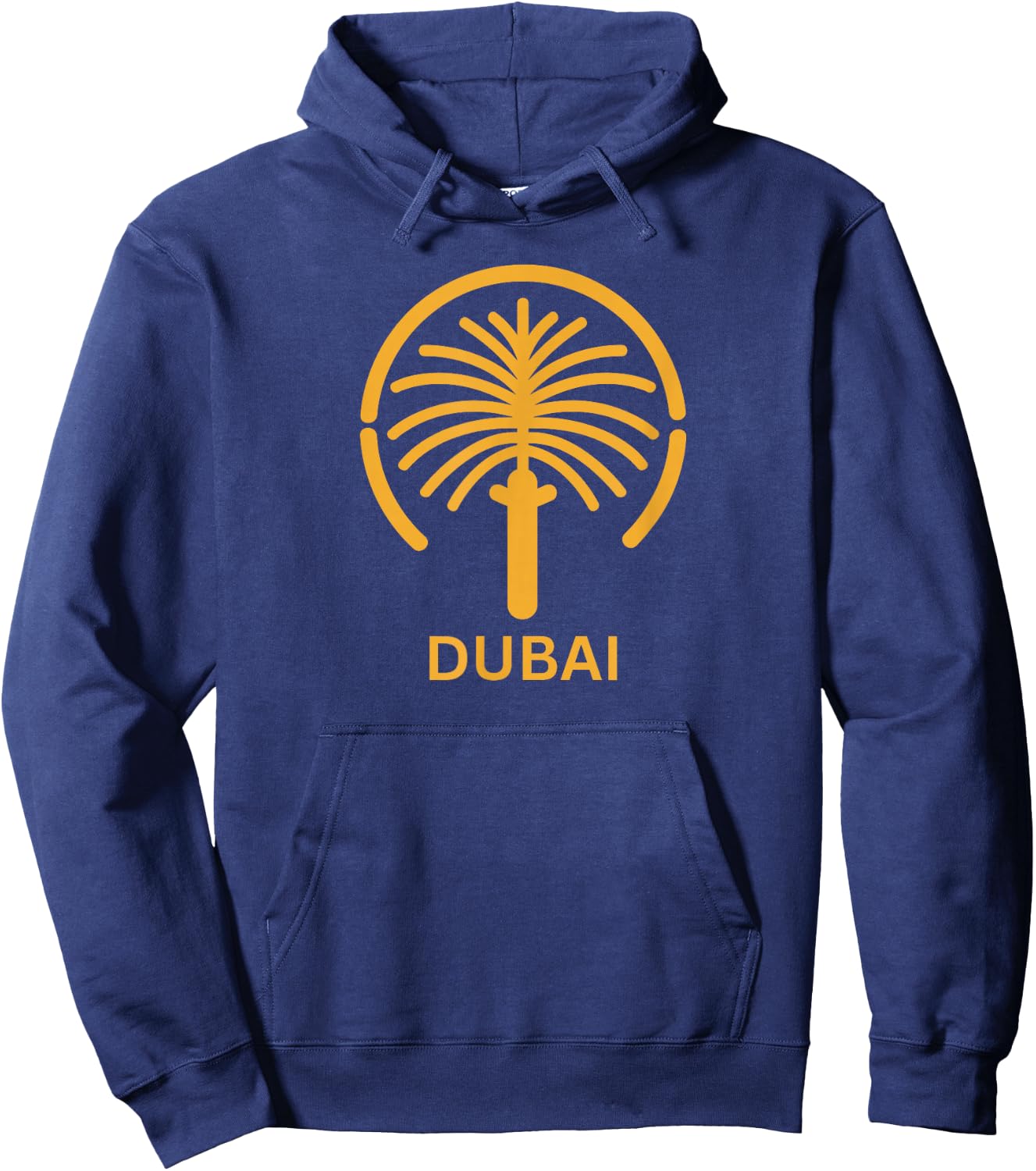 Dubai Jumeirah Palm Island Fashion Souvenir Hoodie - Hoodie | Navy