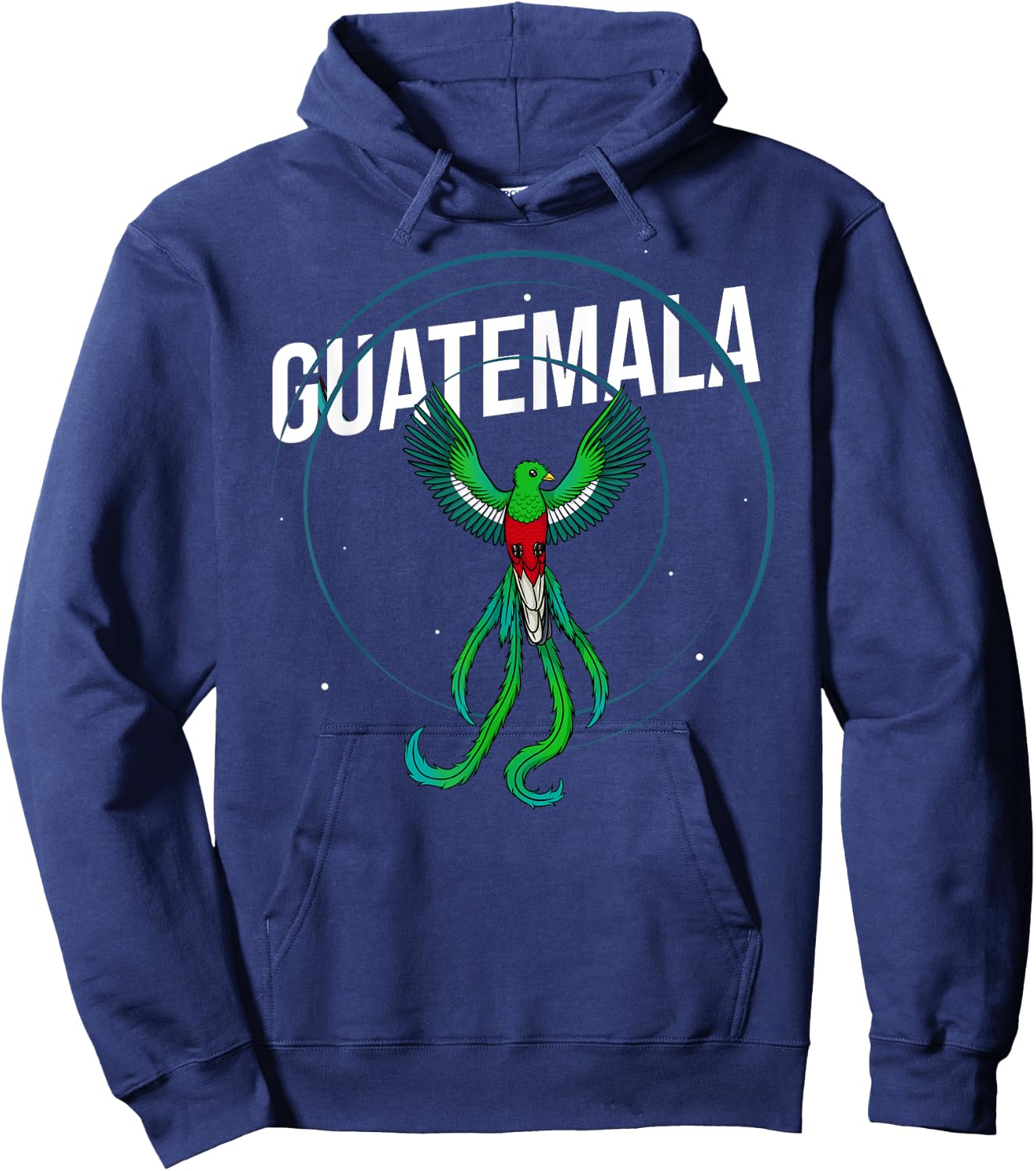 Quetzal Bird Guatemala Feathers Animal Hoodie - Hoodie | Navy