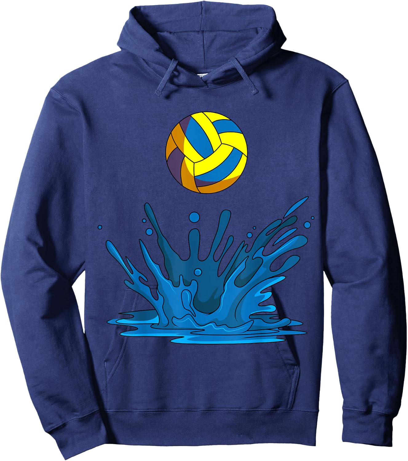 Water Polo Ball Player Team Sport Lover Swimmer Goalie Hoodie - Hoodie | Navy
