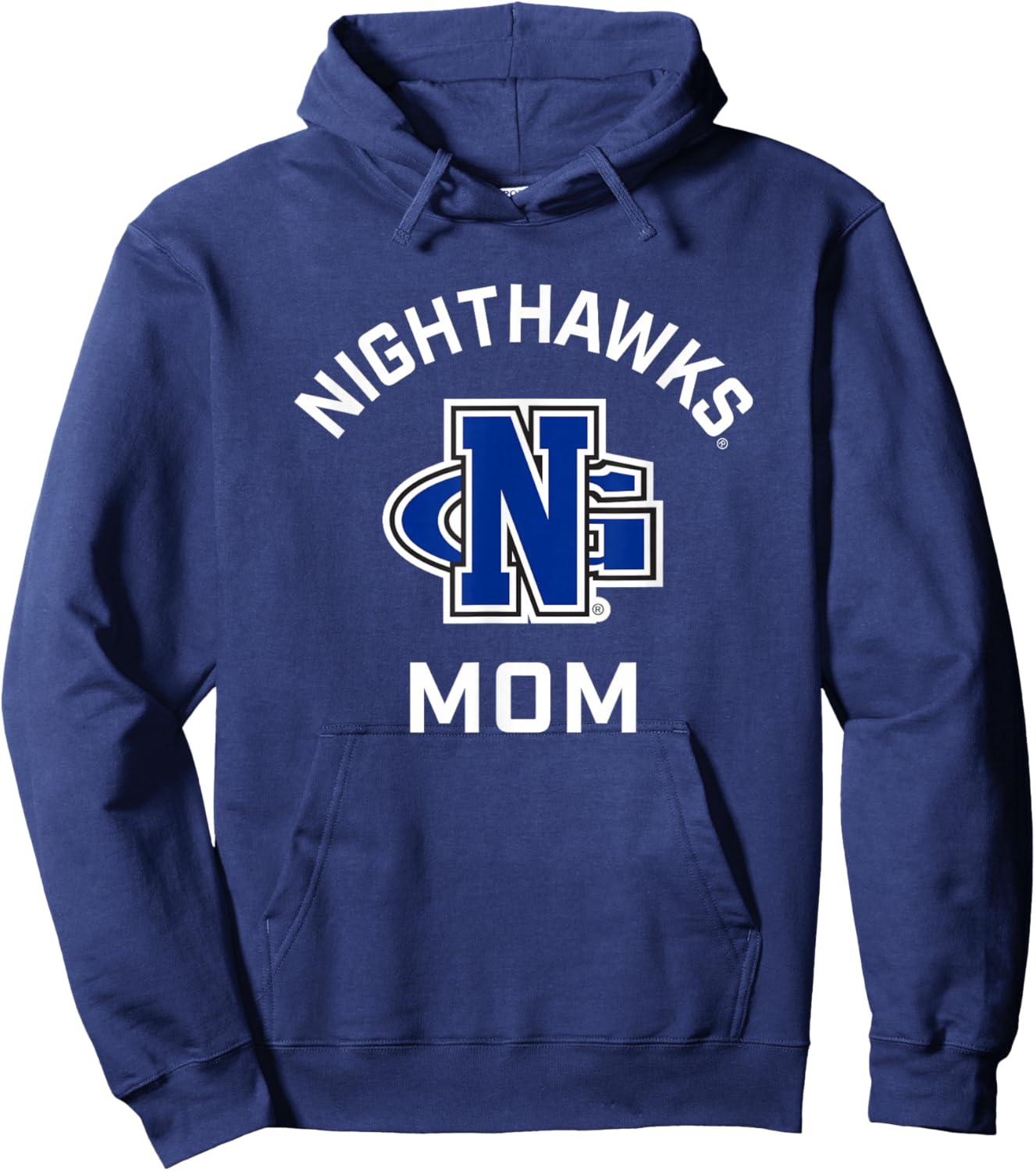 University of North Georgia Nighthawks Arched Mom Hoodie - Hoodie | Navy