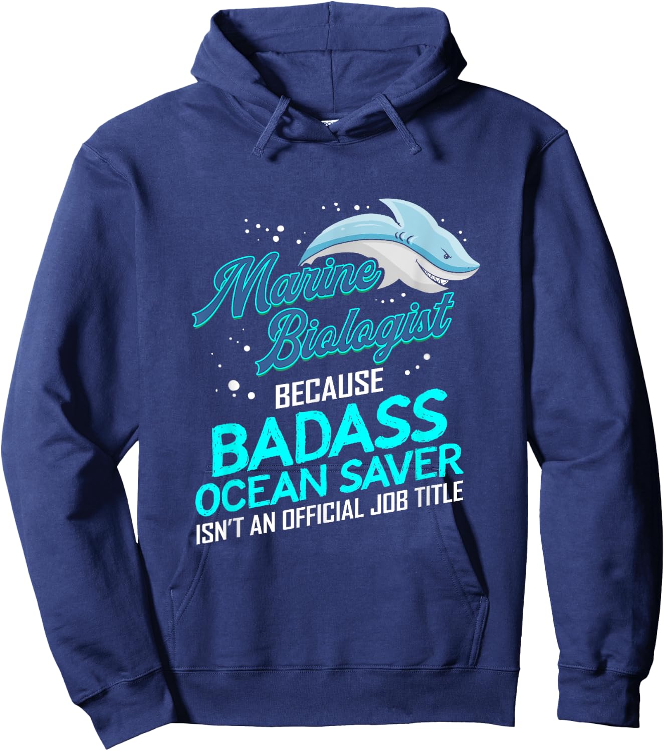 Sea biology Gift marine biologists, researchers, sea Hoodie - Hoodie | Navy