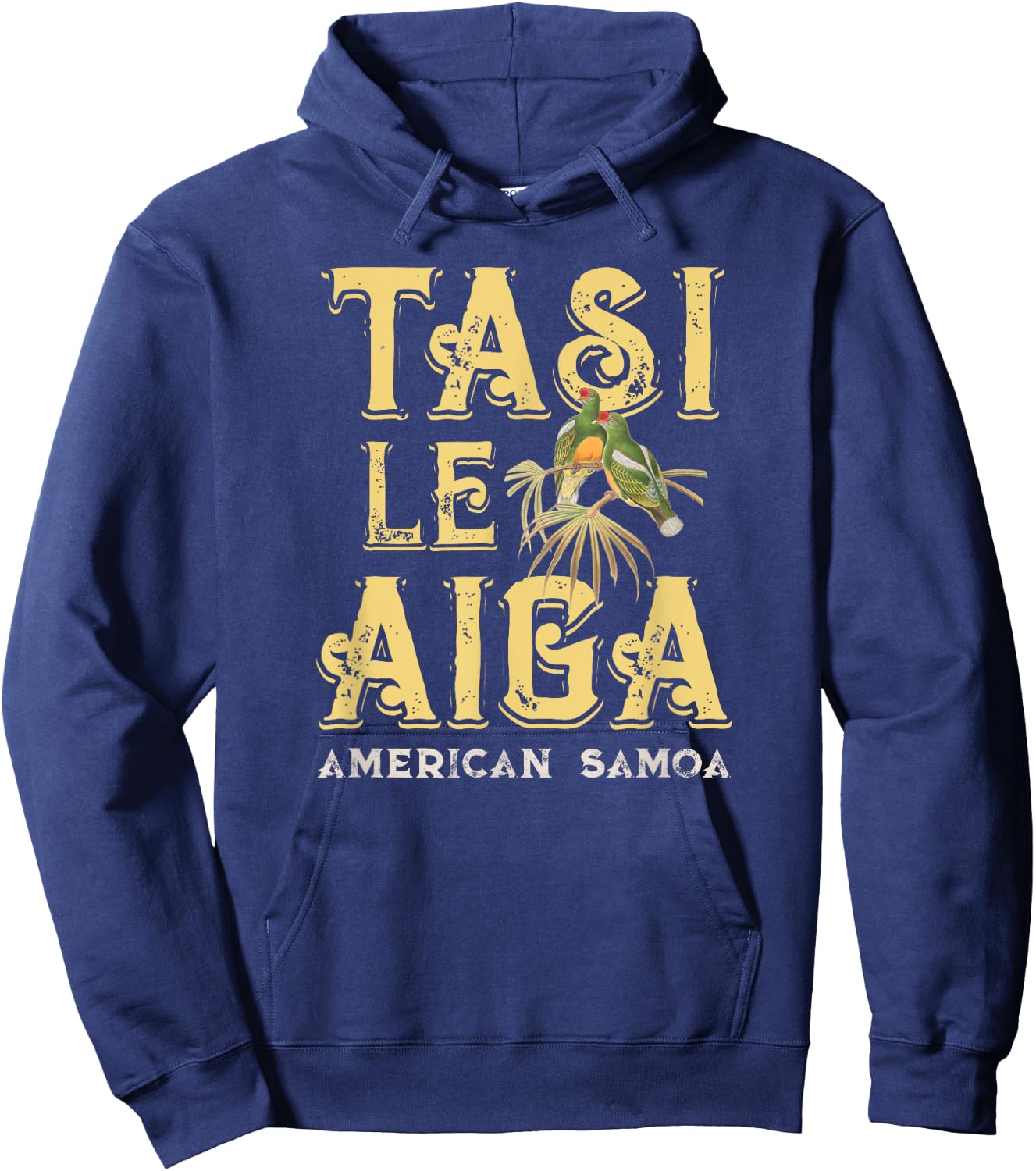 American Samoa Tasi Le Aiga One Family Pacific Islands Pride Hoodie - Hoodie | Navy
