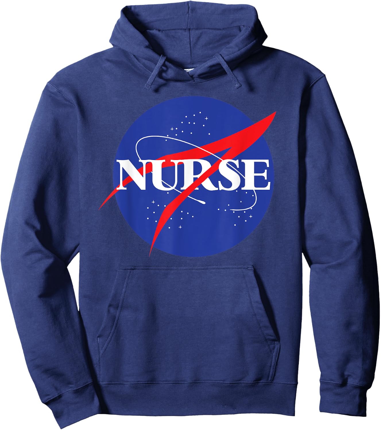 Nurse Astronaut Novelty Retro for Outer Space Nursing Hoodie - Hoodie | Navy