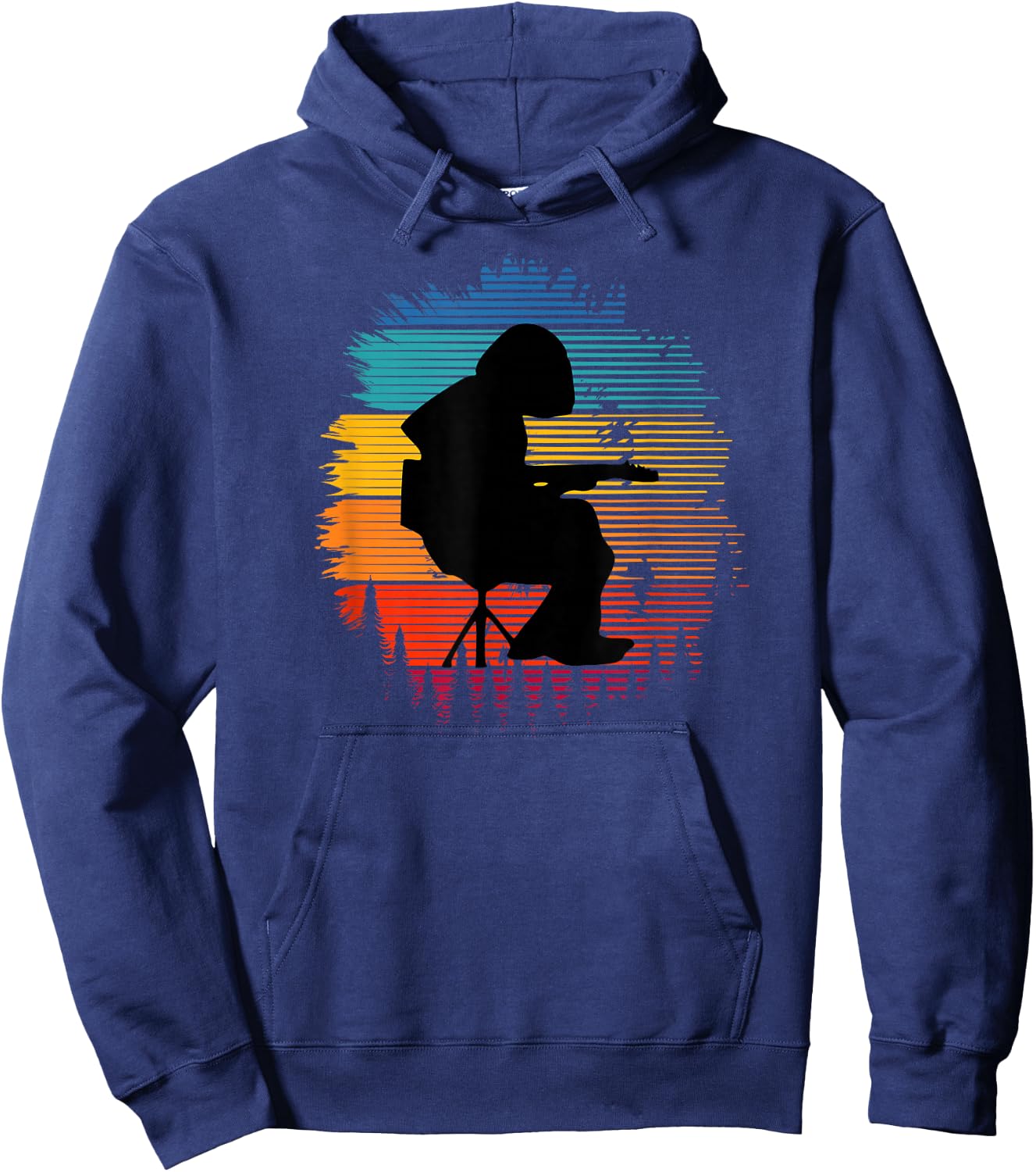 WSP Mikey Houser Forest Color Splash Hoodie - Hoodie | Navy