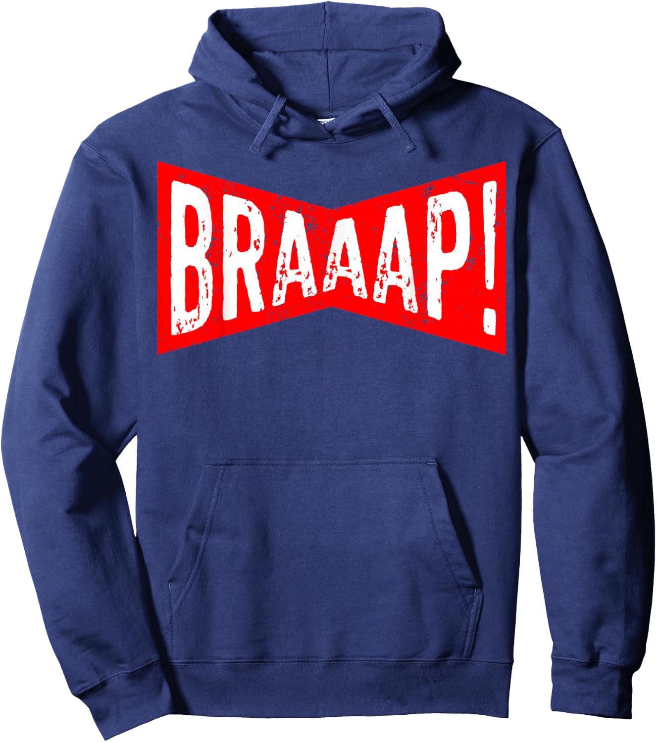 Motocross Braap Motorcycle Lover Bike Racing Gift Hoodie - Hoodie | Navy