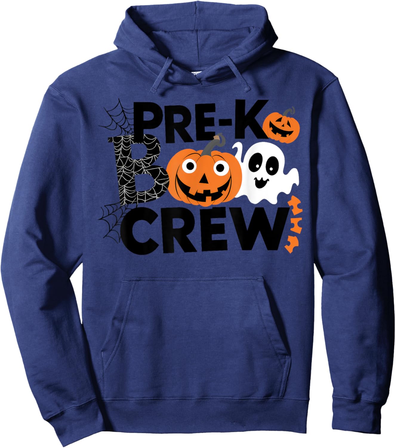 Pre-K Boo Crew Teacher Students Halloween Party Team Hoodie - Hoodie | Navy