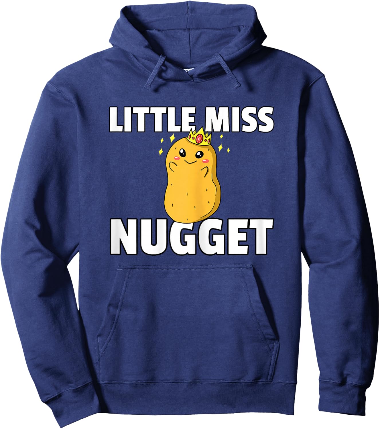 Chicken Nugget Gift Girls Funny Chicken Nuggs Hoodie - Hoodie | Navy