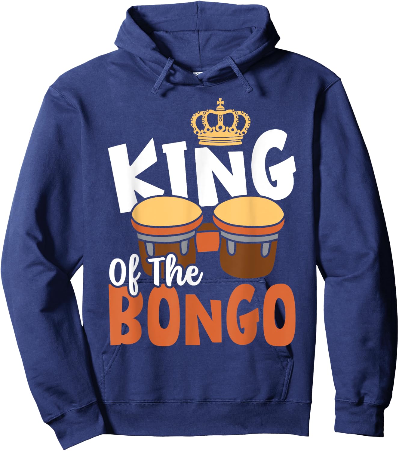 King Of The Bongo Hoodie - Hoodie | Navy