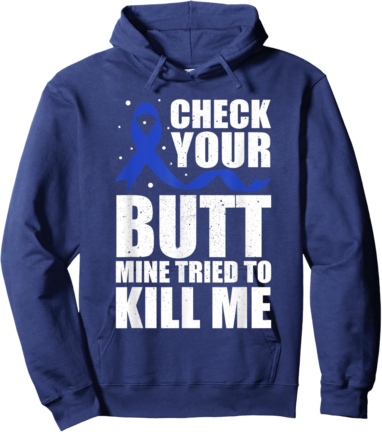 Colon Cancer Survivor Hoodie - Hoodie | Navy