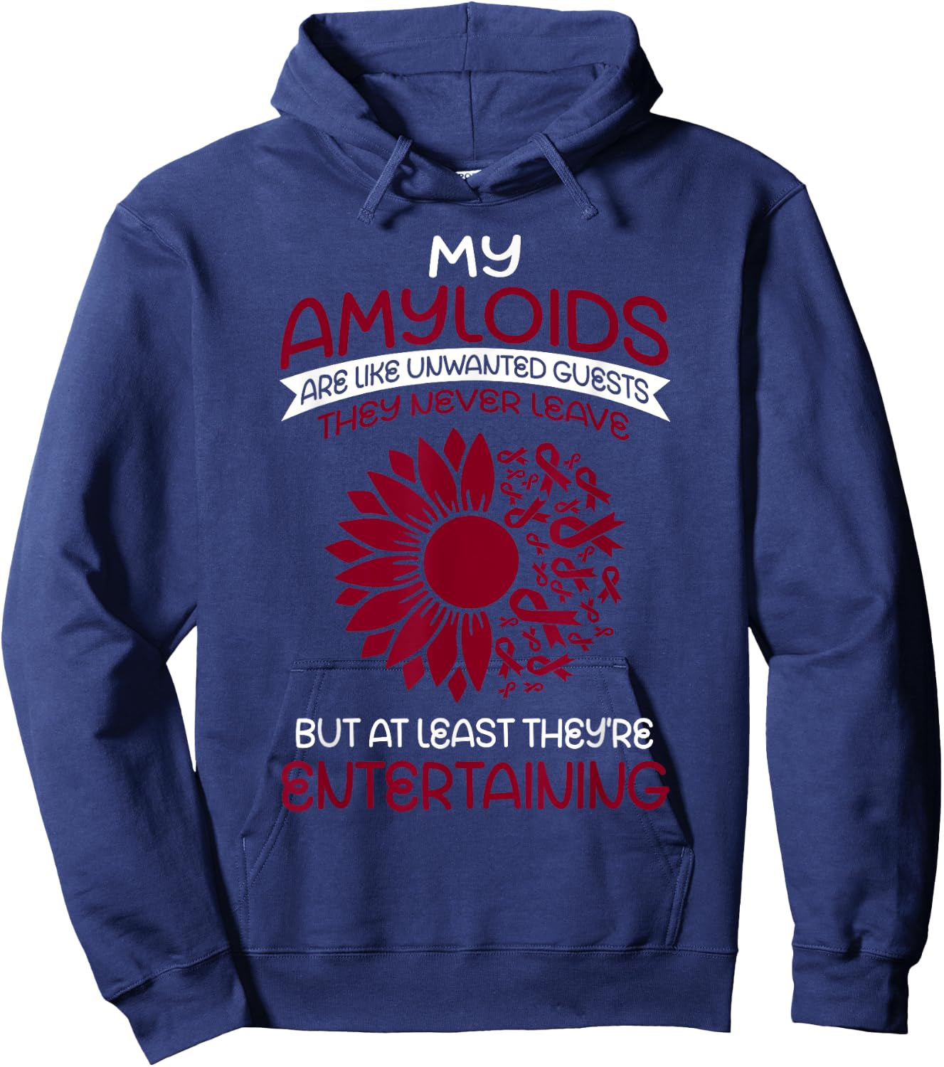 Amyloidosis Hoodie - Hoodie | Navy