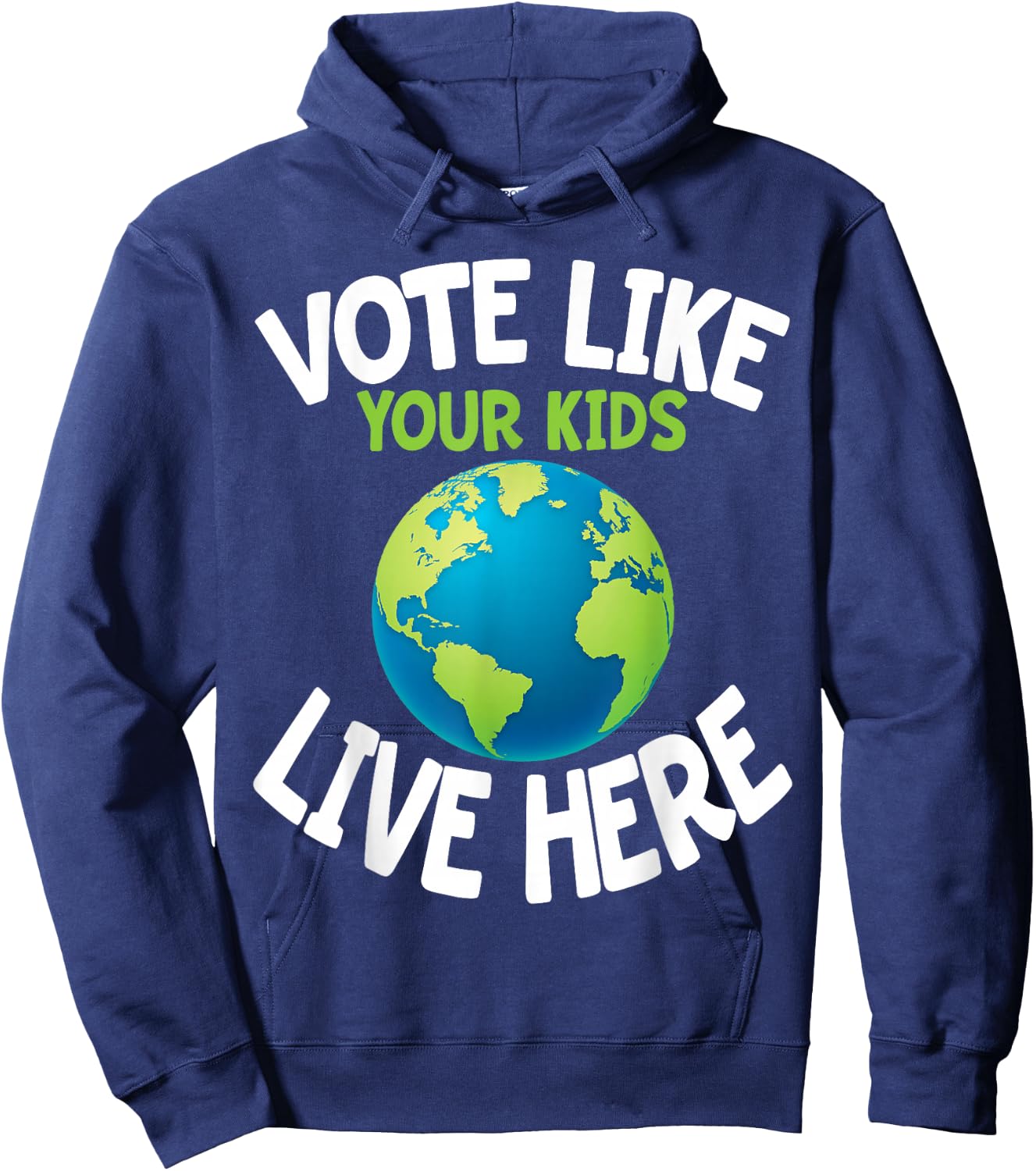 Climate Activist Shirt Vote Earth Day Parent Child Fun Gift Hoodie - Hoodie | Navy