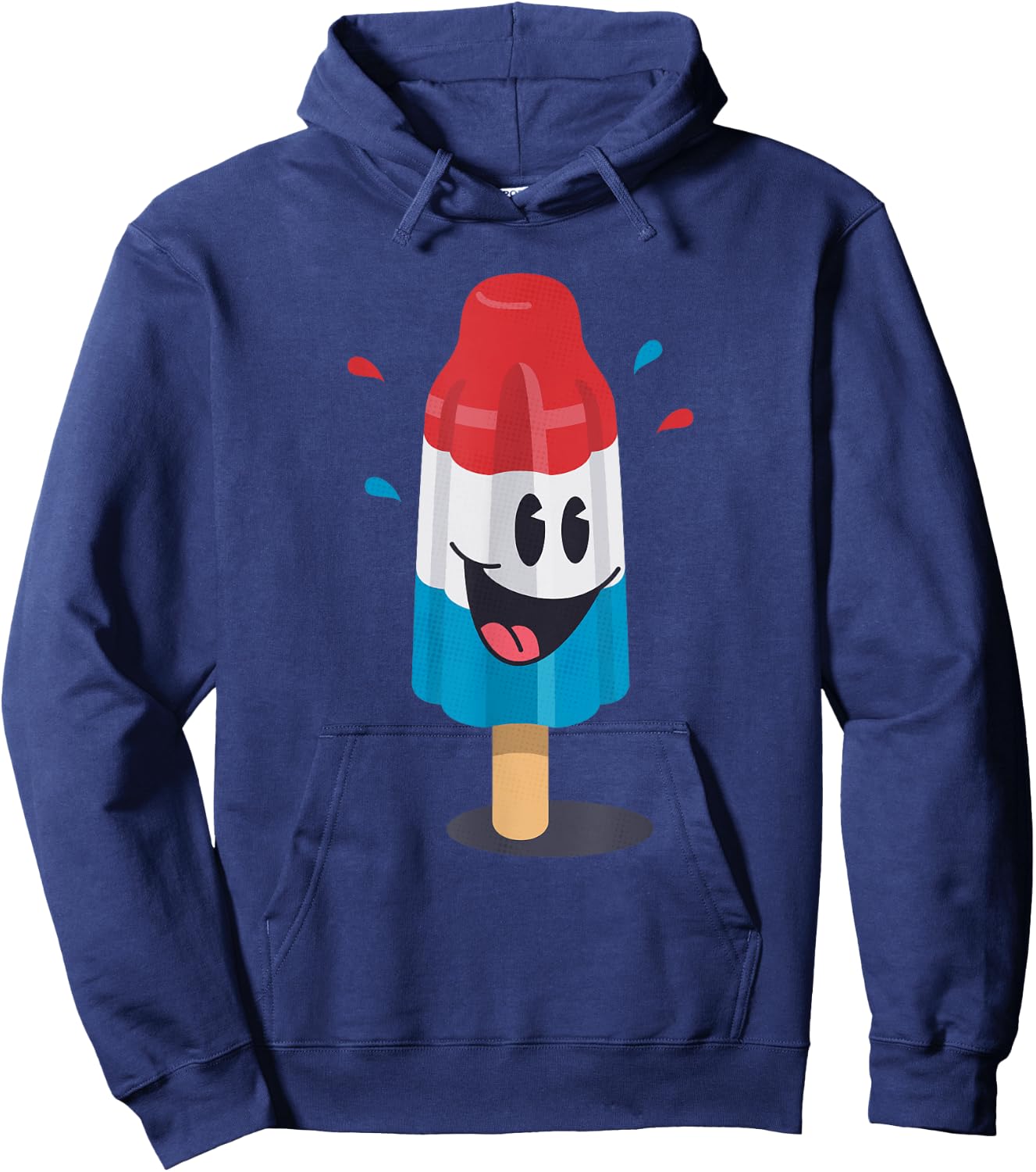 Funny Rocketpop Kawaii Ice Pop Treat Gift Men Women Kids Hoodie - Hoodie | Navy