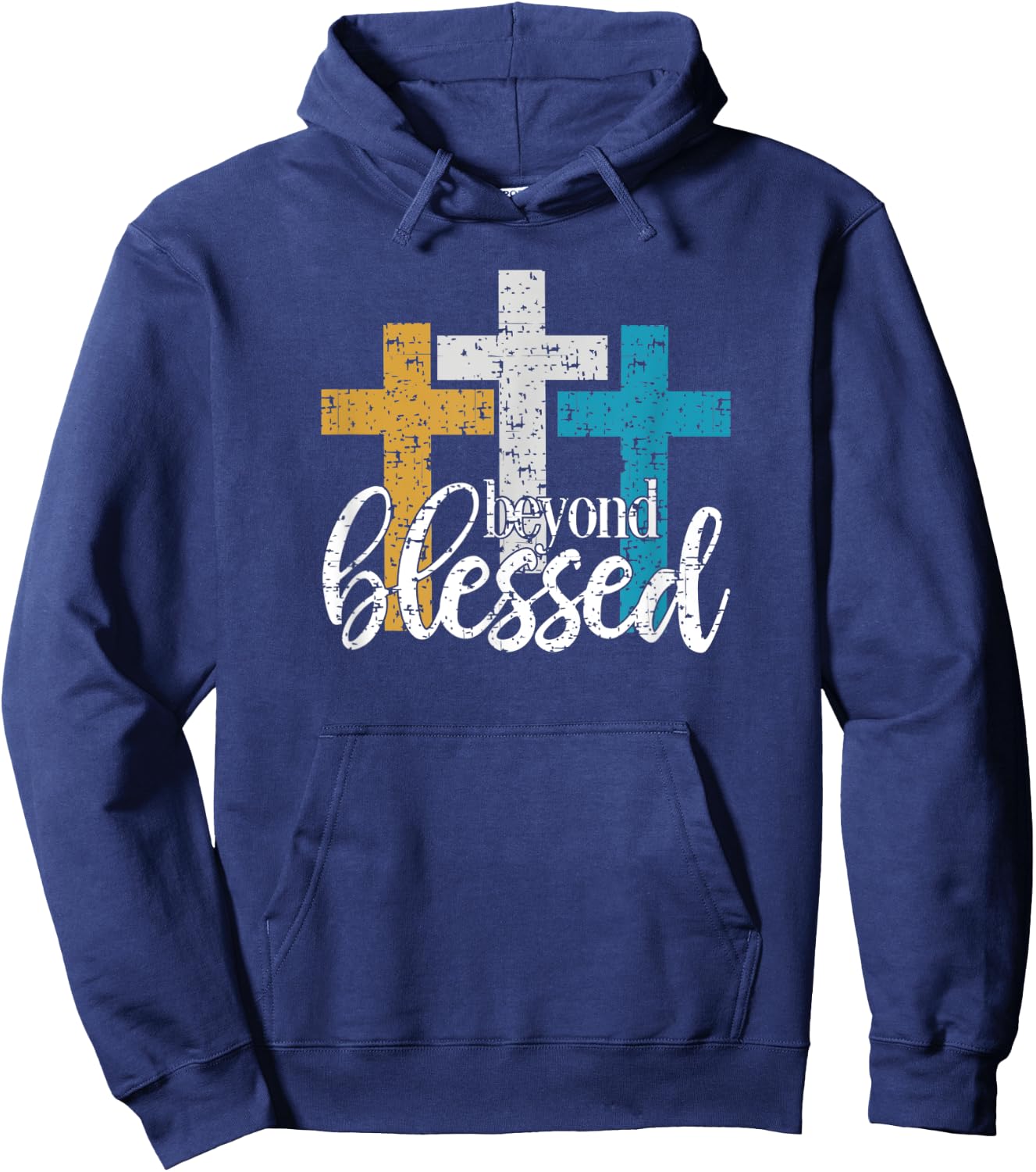 Inspirational Christian Gift those Blessed Great Easter Hoodie - Hoodie | Navy
