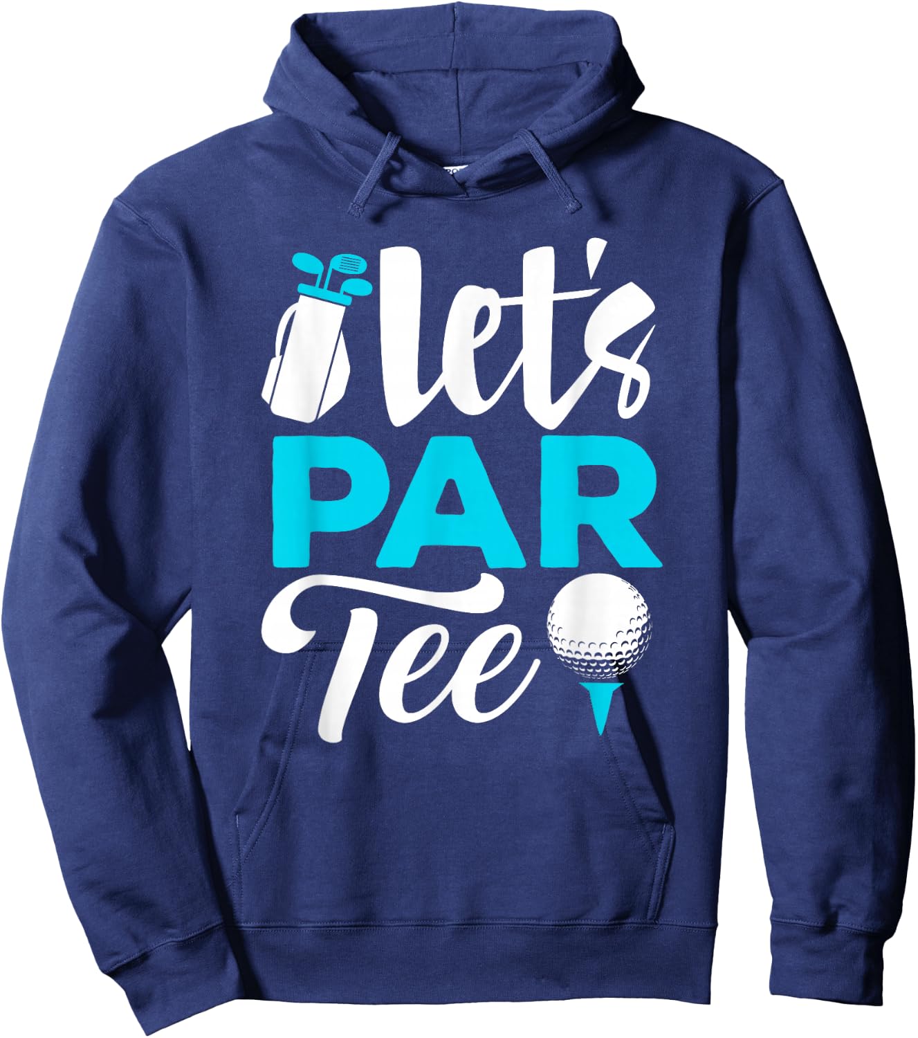Golf Shirts Let's Par Golfer Golf Player Men Women Kids Hoodie - Hoodie | Navy