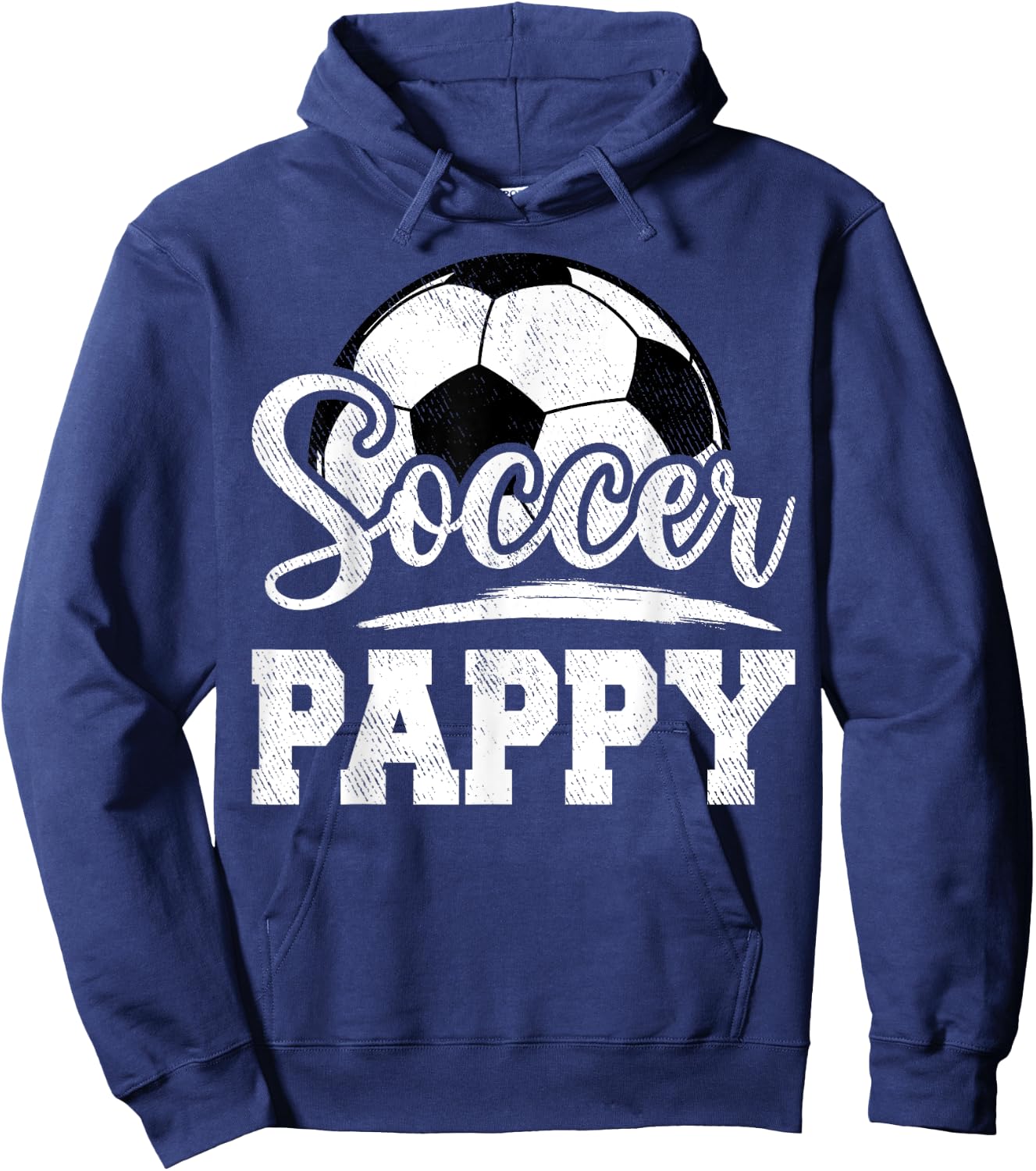 Soccer Pappy Soccer Player Game Day Father's Day Hoodie - Hoodie | Navy