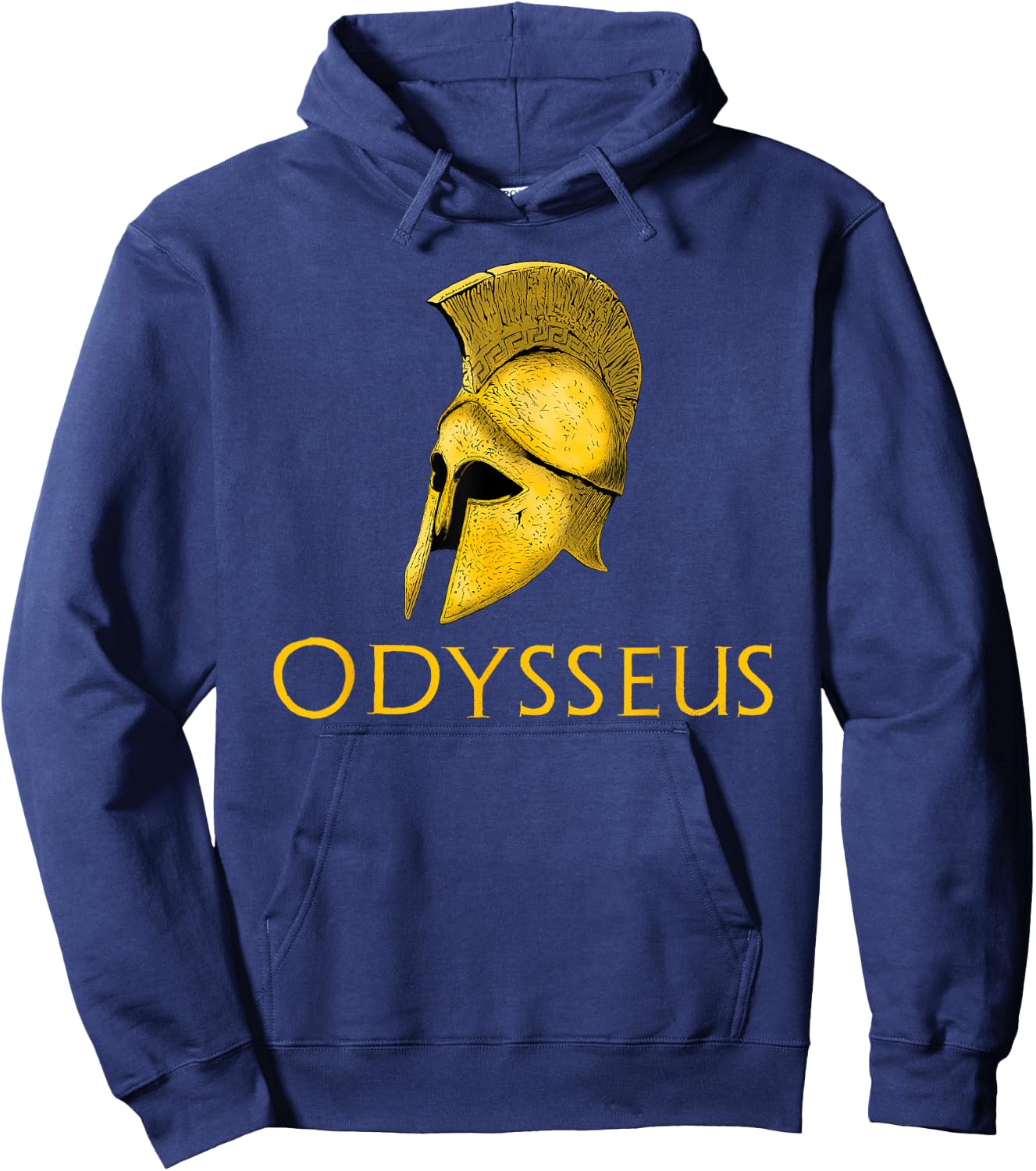 Ancient Greek Epic Myth - Odysseus - Trojan War The Iliad Hoodie - Hoodie | Navy