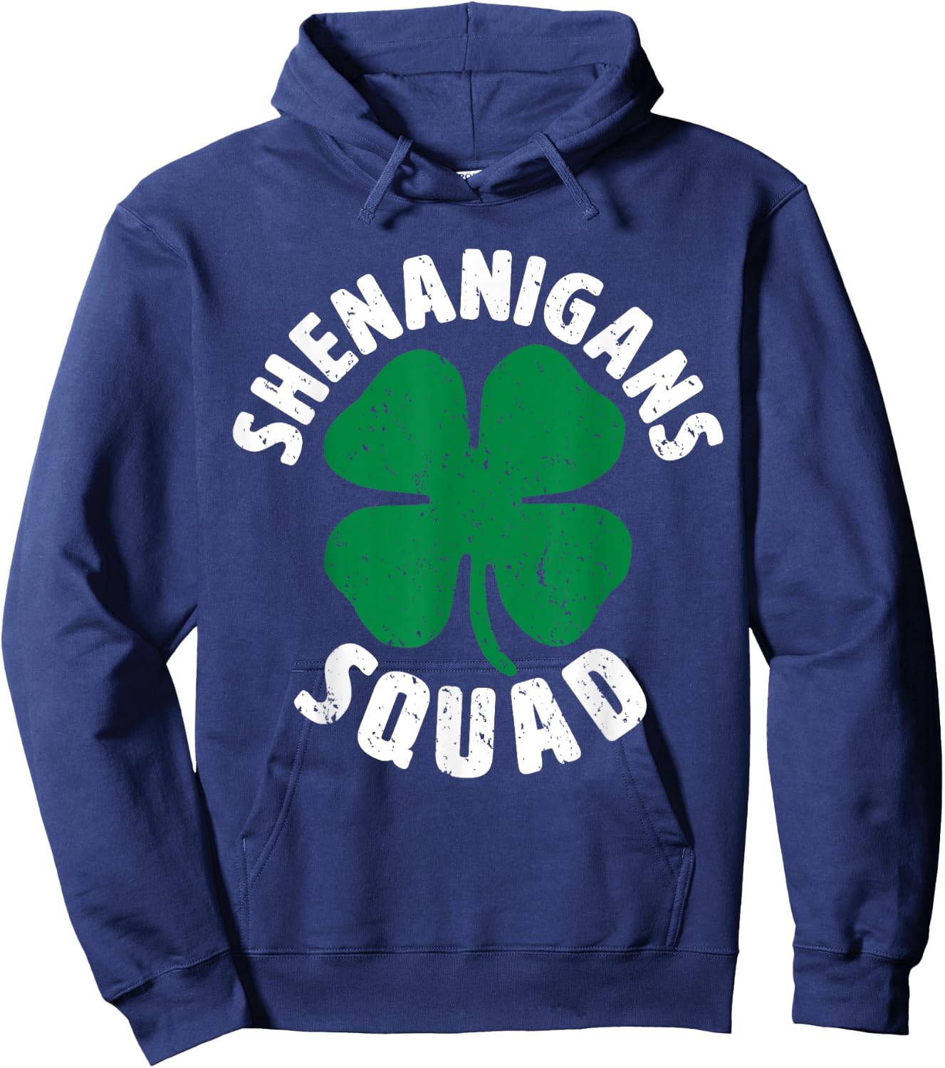 Shenanigan Squad Funny St Patricks Day Group Drinking Hoodie - Hoodie | Navy