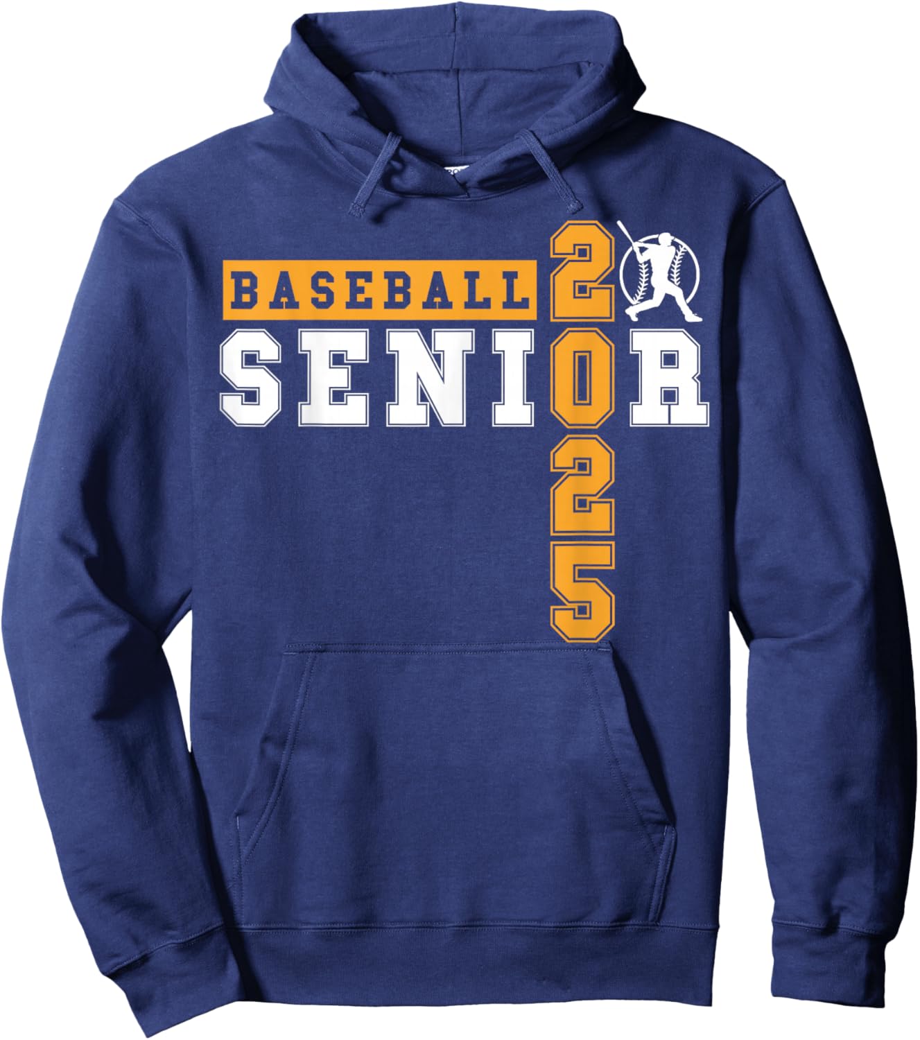 Baseball Senior Night Baseball Senior 2025 Graduation 11 Hoodie - Hoodie | Navy