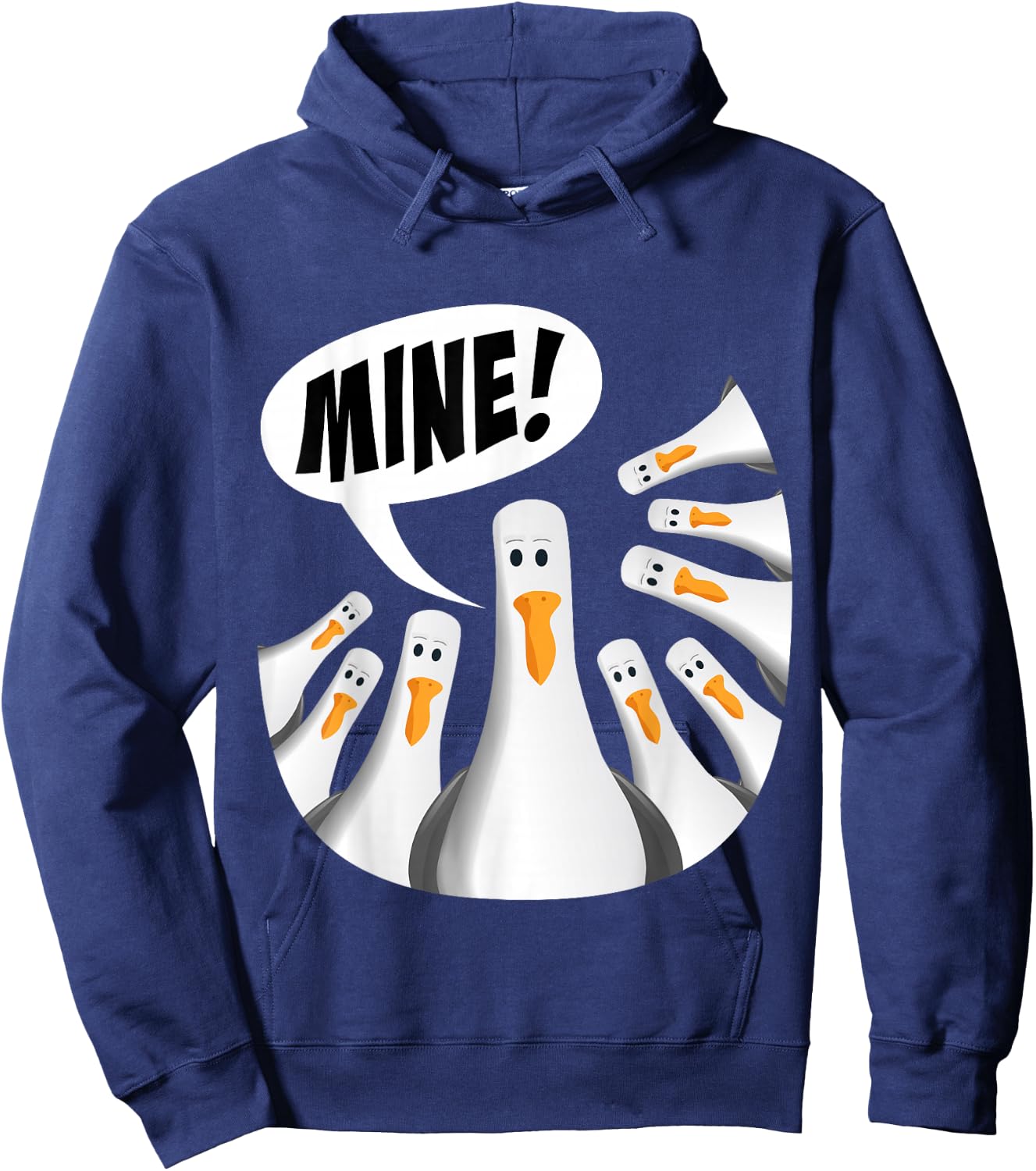 Mine! Seagull Mine! Hoodie - Hoodie | Navy