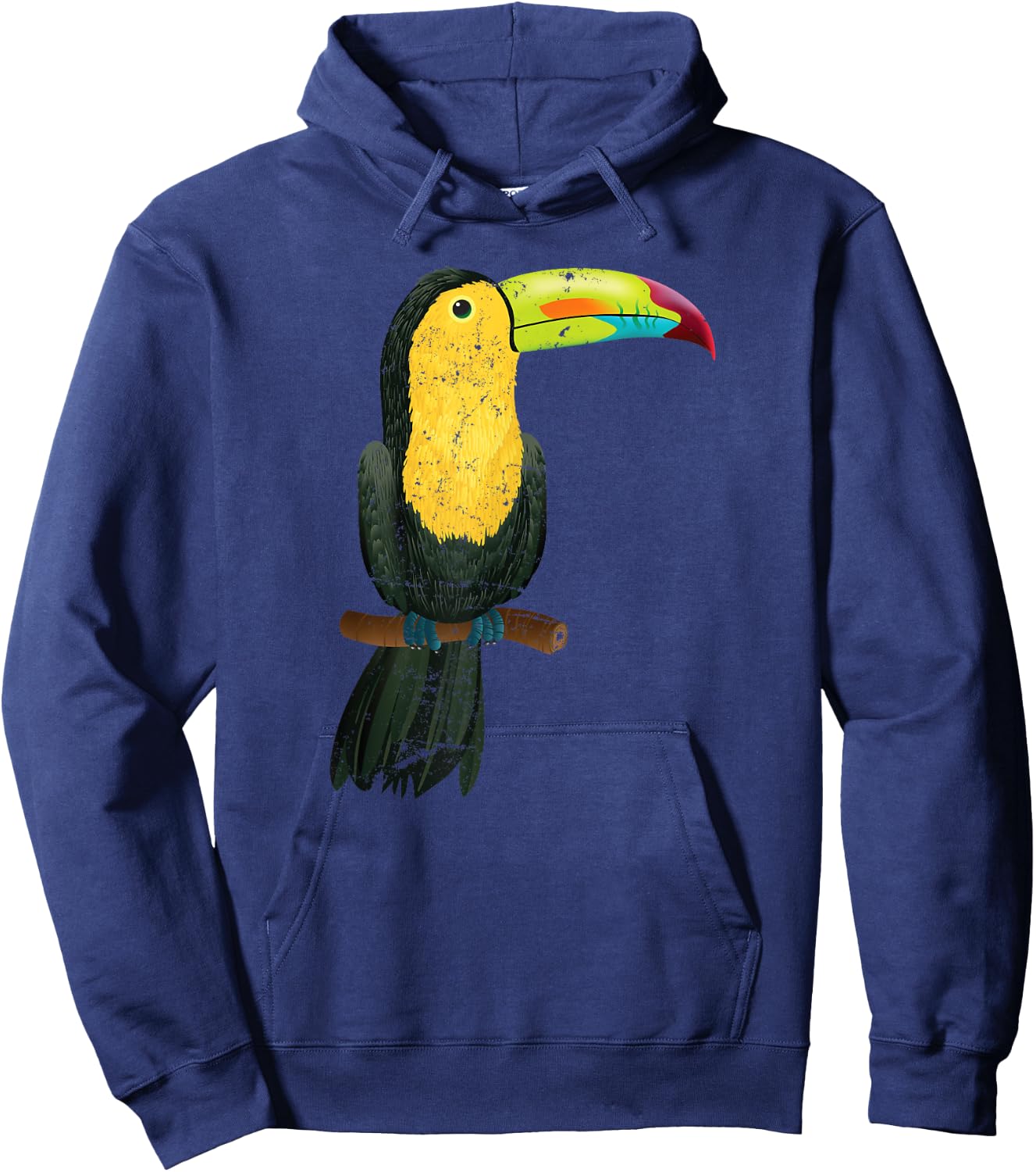Rainforest Toucan Hoodie - Hoodie | Navy