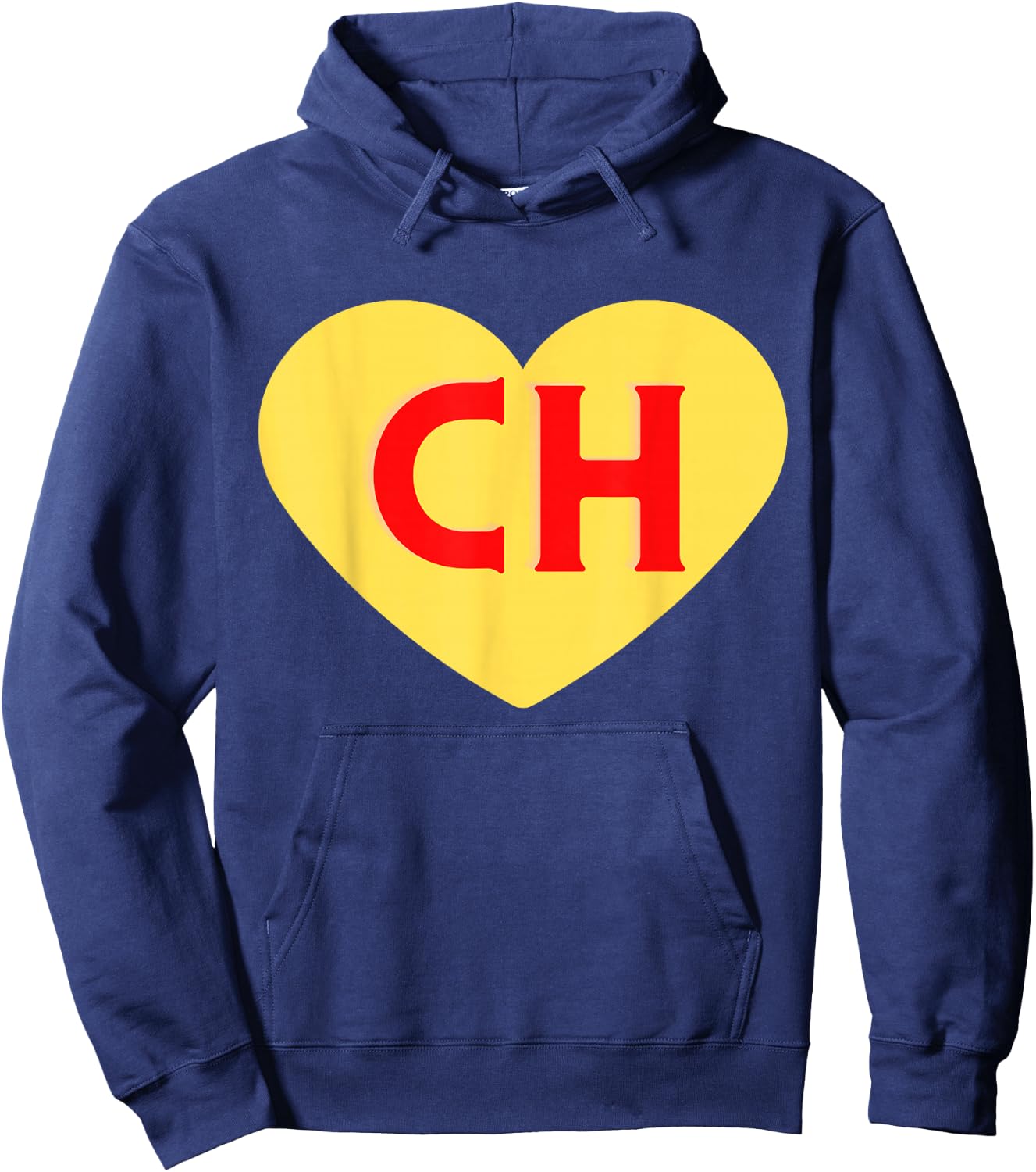 Whyte Women's Red Heart , Small, Classic Fit, , Short Sleeve, Machine Wash, US Size Small Hoodie - Hoodie | Navy