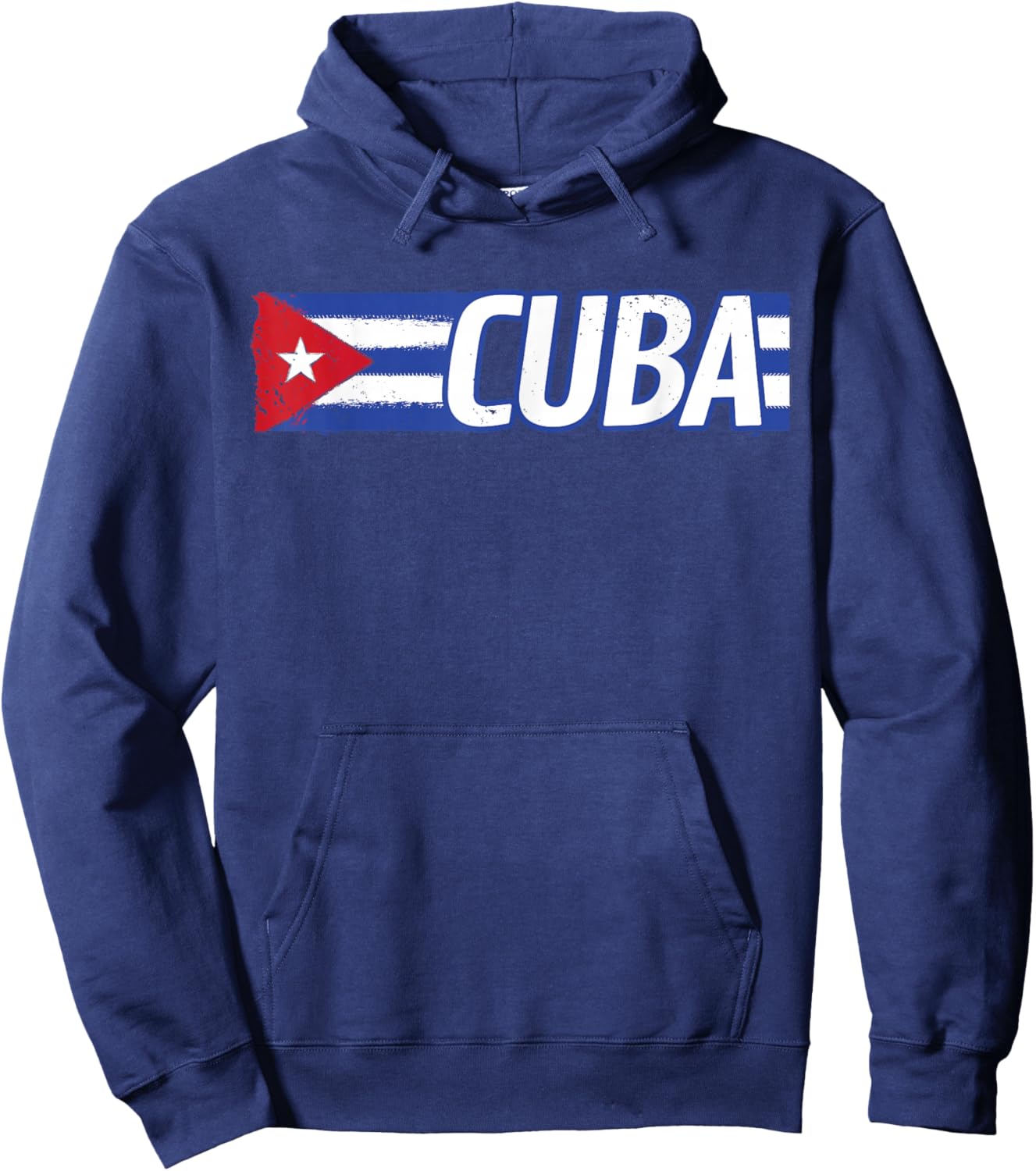 Cuban Flag Shirt Cuban Heritage Month Patriotic Hoodie - Hoodie | Navy