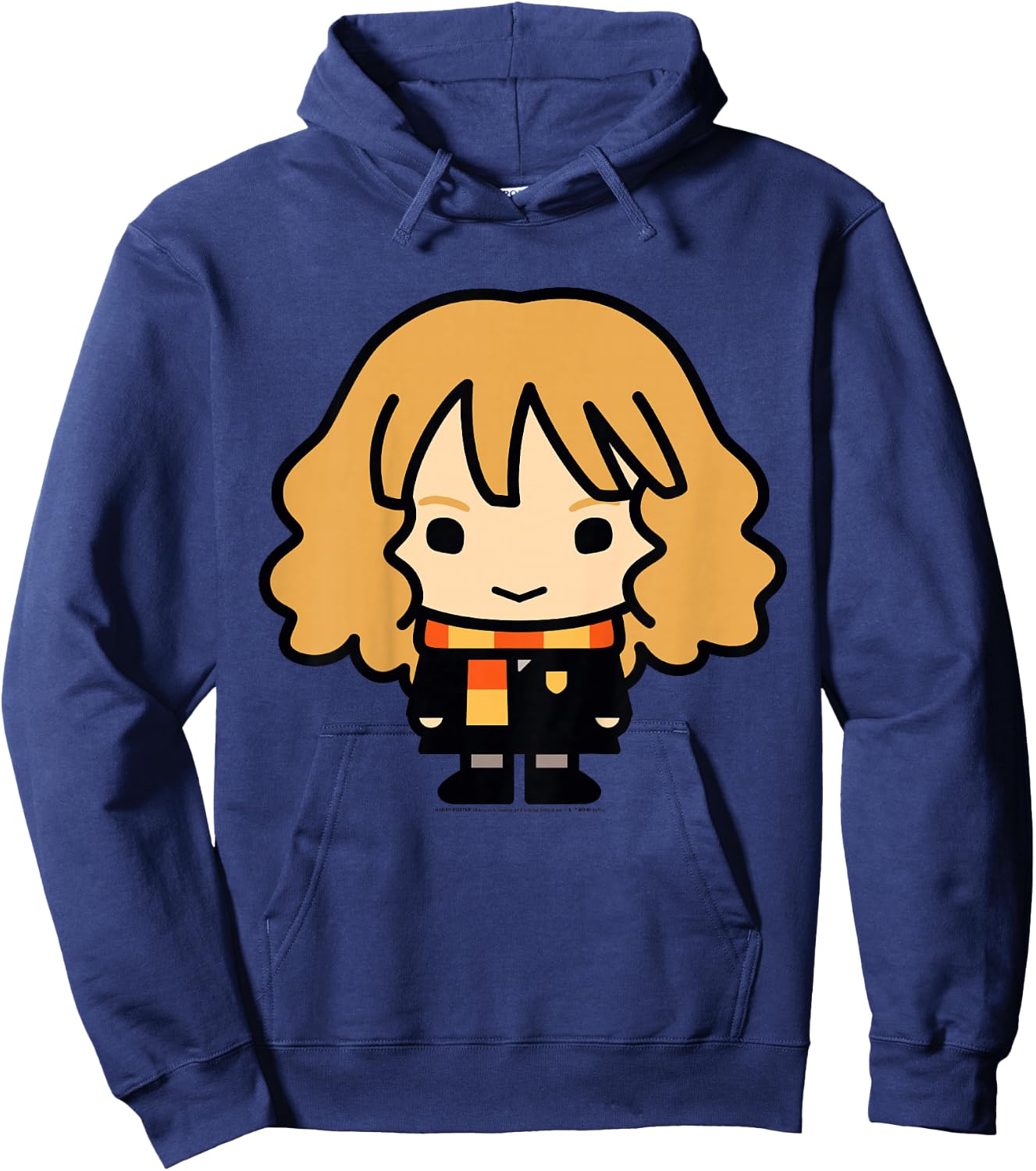 Kids Harry Potter Hermione Granger Cute Cartoon Style Portrait Hoodie - Hoodie | Navy