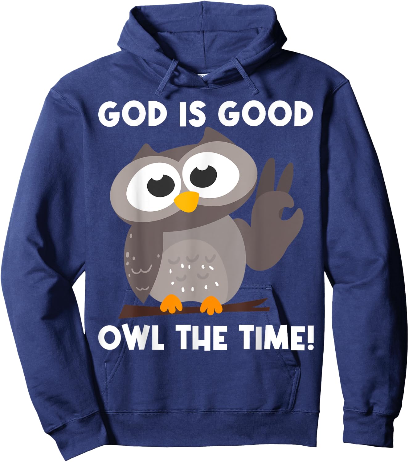 Owl Gift Women Boys Girls Nocturnal Bird Owl Lovers Hoodie - Hoodie | Navy