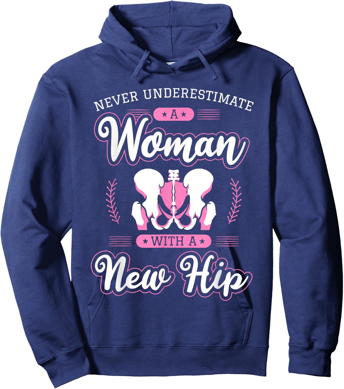 Hip Replacement Surgery Arthroplasty Hemiarthroplasty Joint Hoodie - Hoodie | Navy
