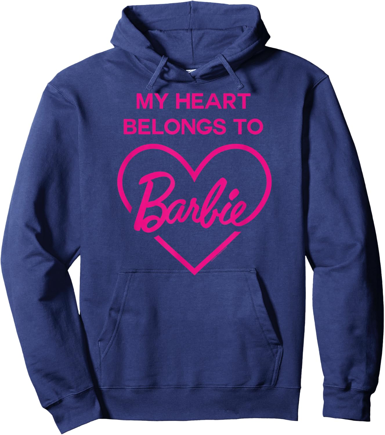 Barbie - My Heart Belong to Barbie Hoodie - Hoodie | Navy