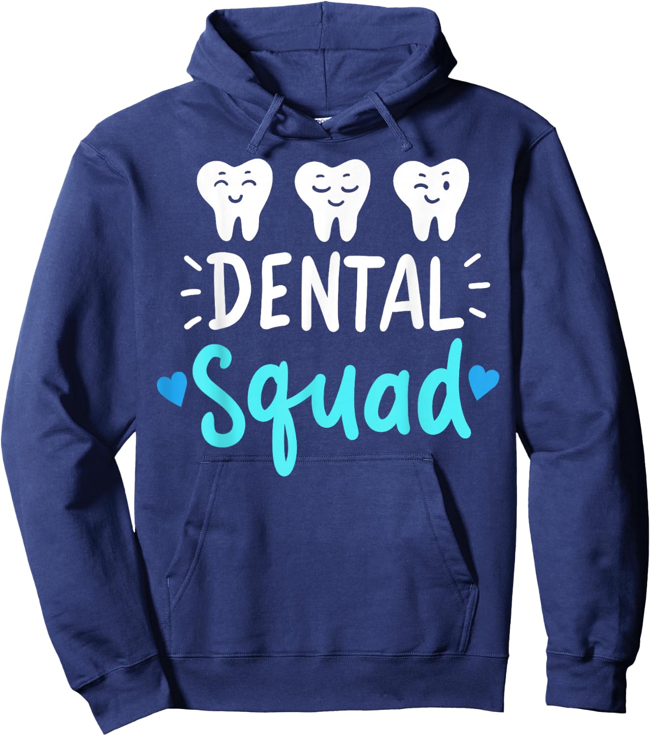 Dental Squad Dentist Hygienist Dentistry Student Gift Hoodie - Hoodie | Navy