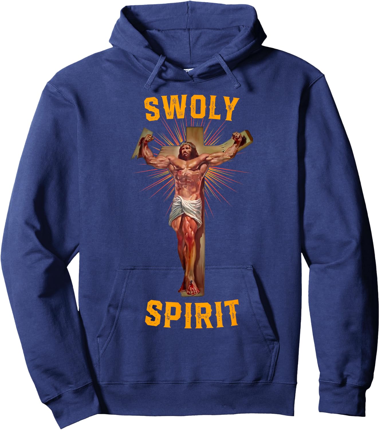 Swoly Spirit Hoodie - Hoodie | Navy