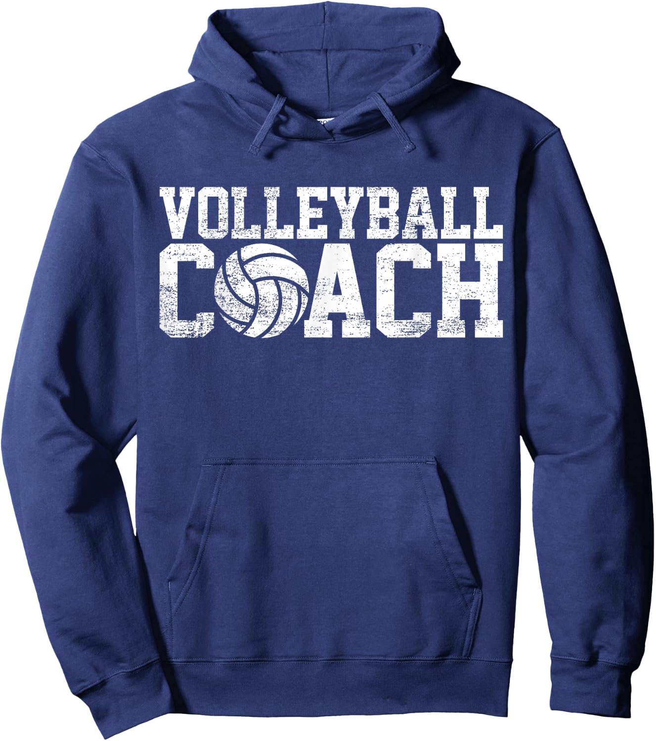 Volleyball Coach Volleyball Trainer Team Volleyball Hoodie - Hoodie | Navy