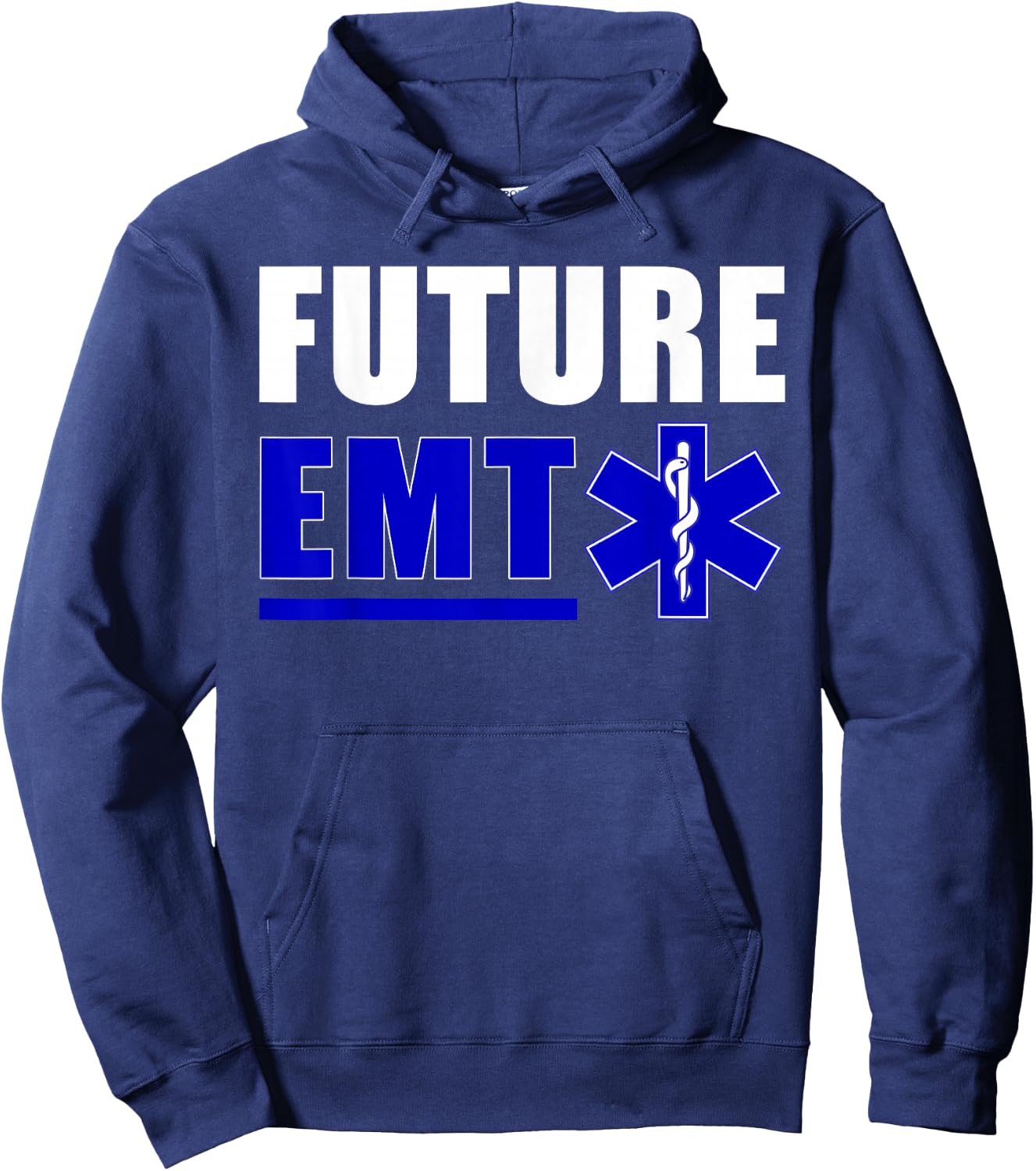 Future EMT Gift Paramedics and EMS Technician Hoodie - Hoodie | Navy
