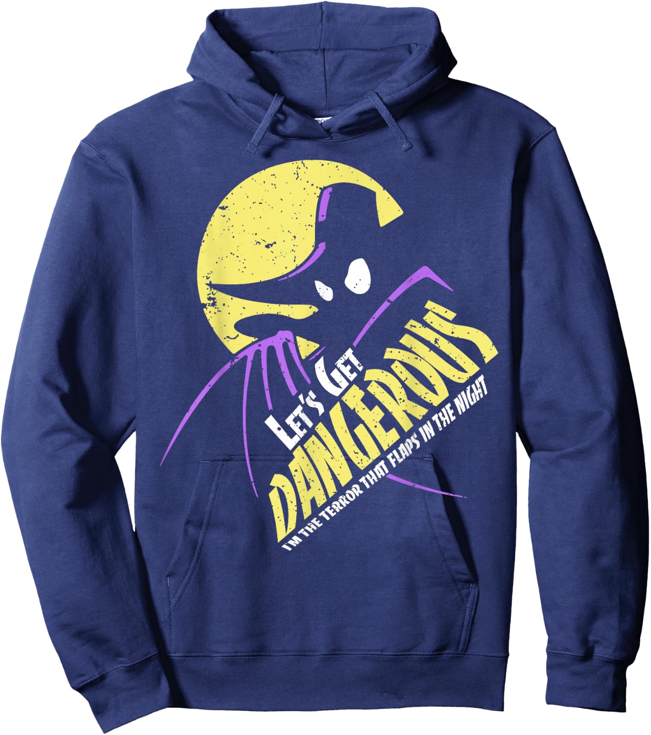 Cartoon Let's Get Dangerous Noir Hoodie - Hoodie | Navy