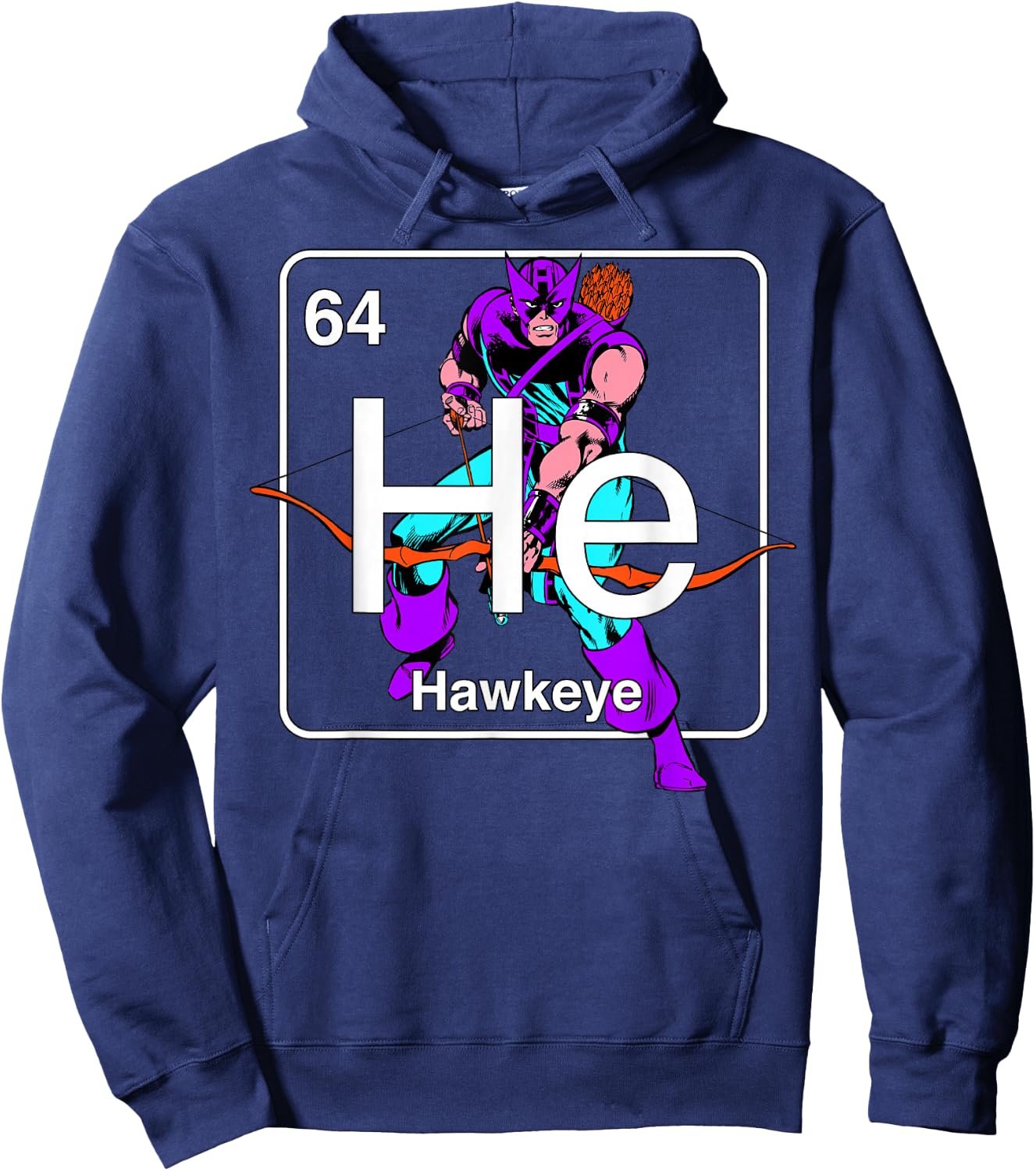 Marvel Avengers Hawkeye Element Hoodie - Hoodie | Navy