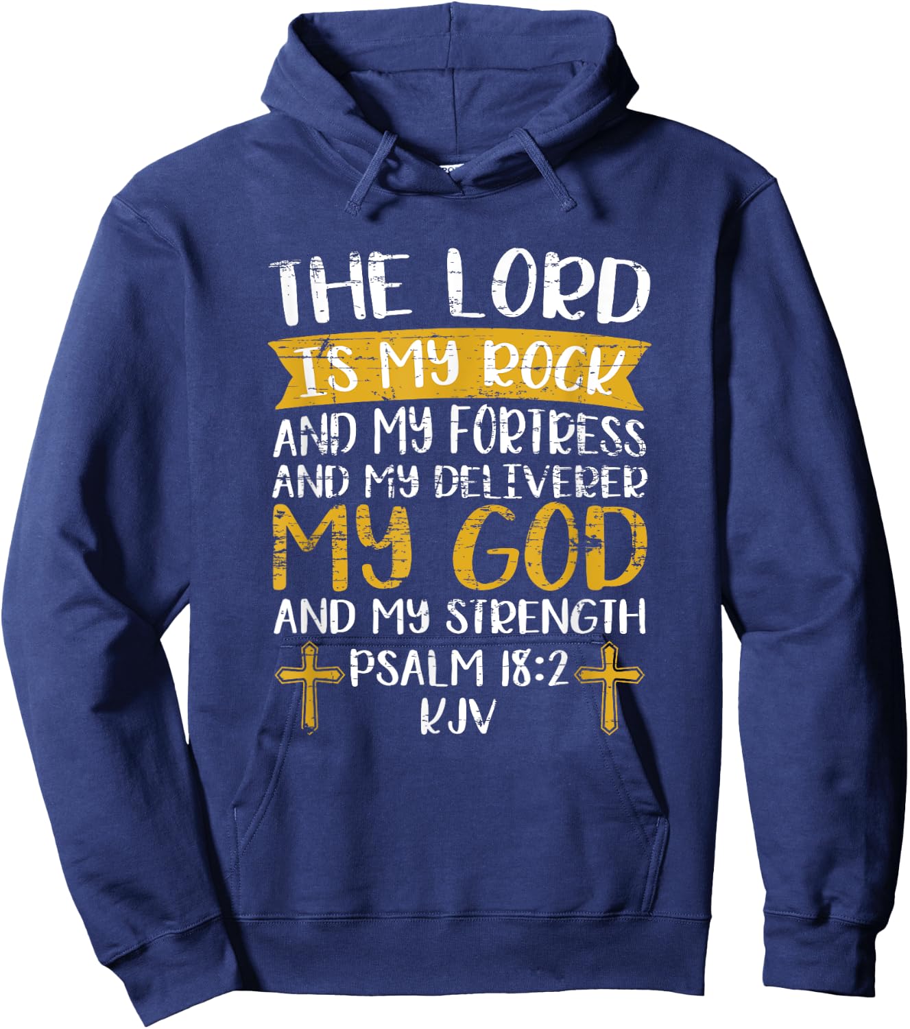 Christian Holy Bible Verse Spiritual Christian Gift Prayer Hoodie - Hoodie | Navy