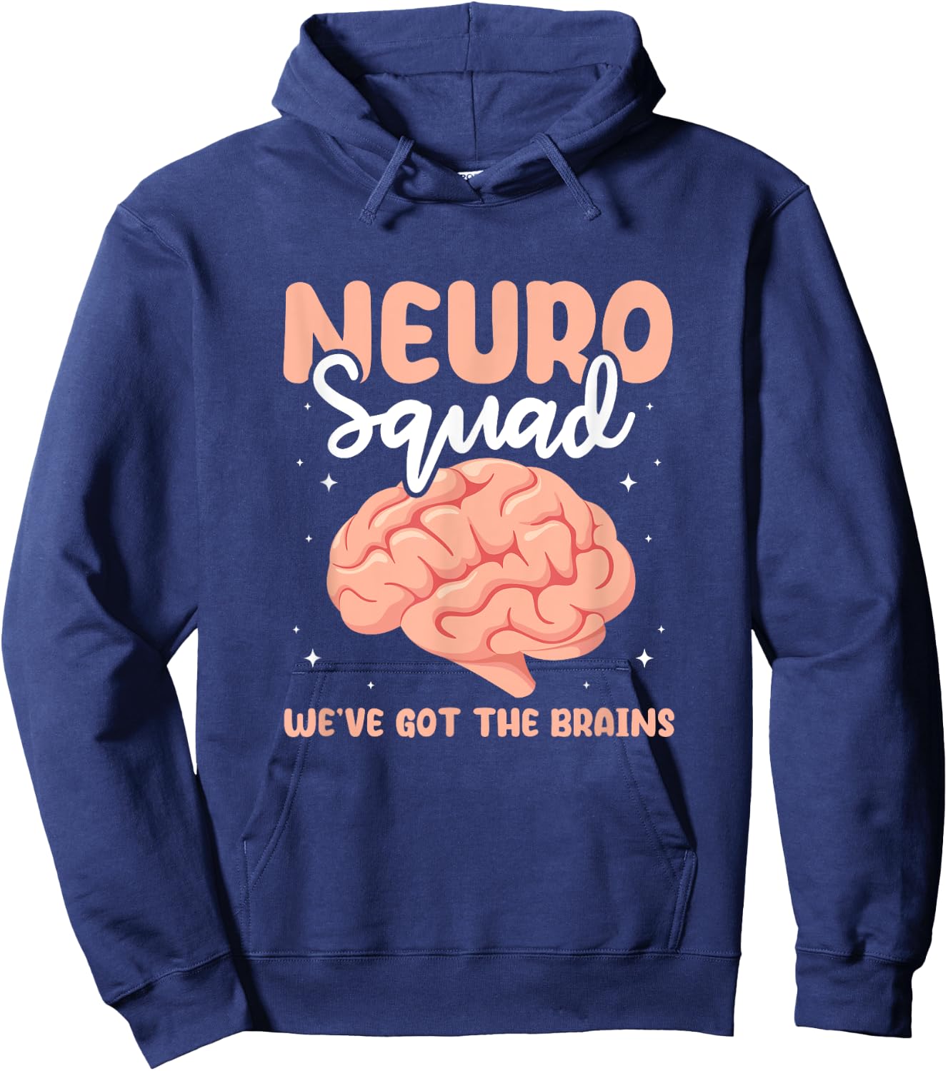 Neuro Squad Brain Neuroscientist Neurologist Neuro Nurse Hoodie - Hoodie | Navy