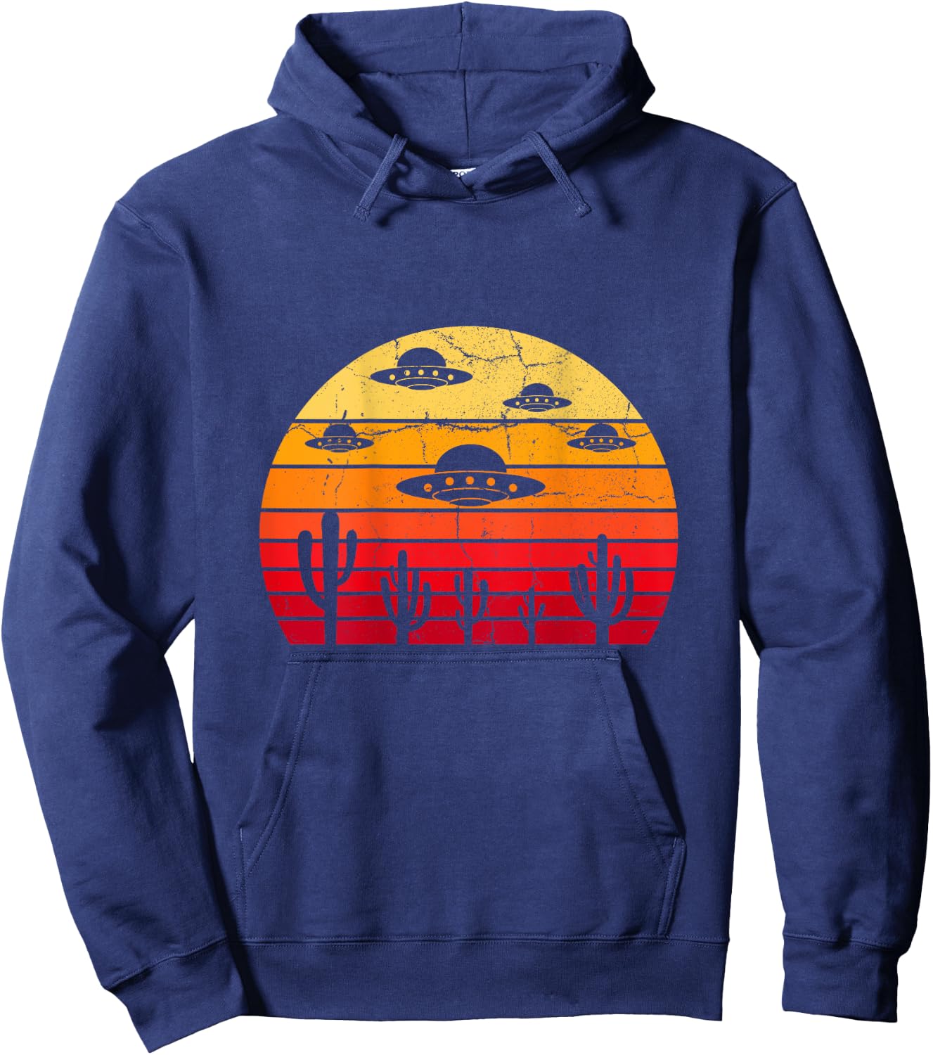 Aliens Balloon Aliens Statue Aliens Collection Aliens King Hoodie - Hoodie | Navy
