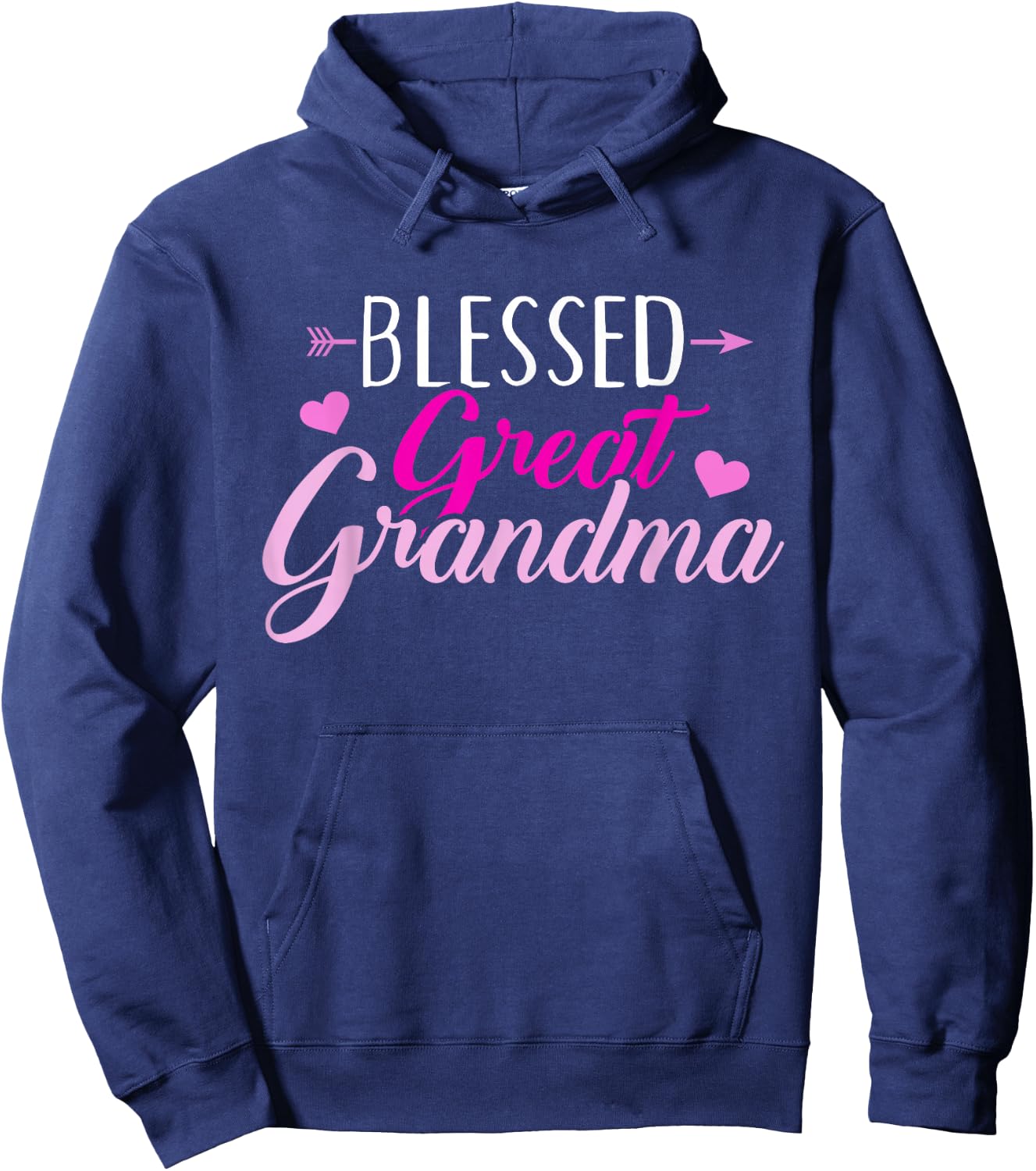 Blessed Great Grandma Hoodie - Hoodie | Navy
