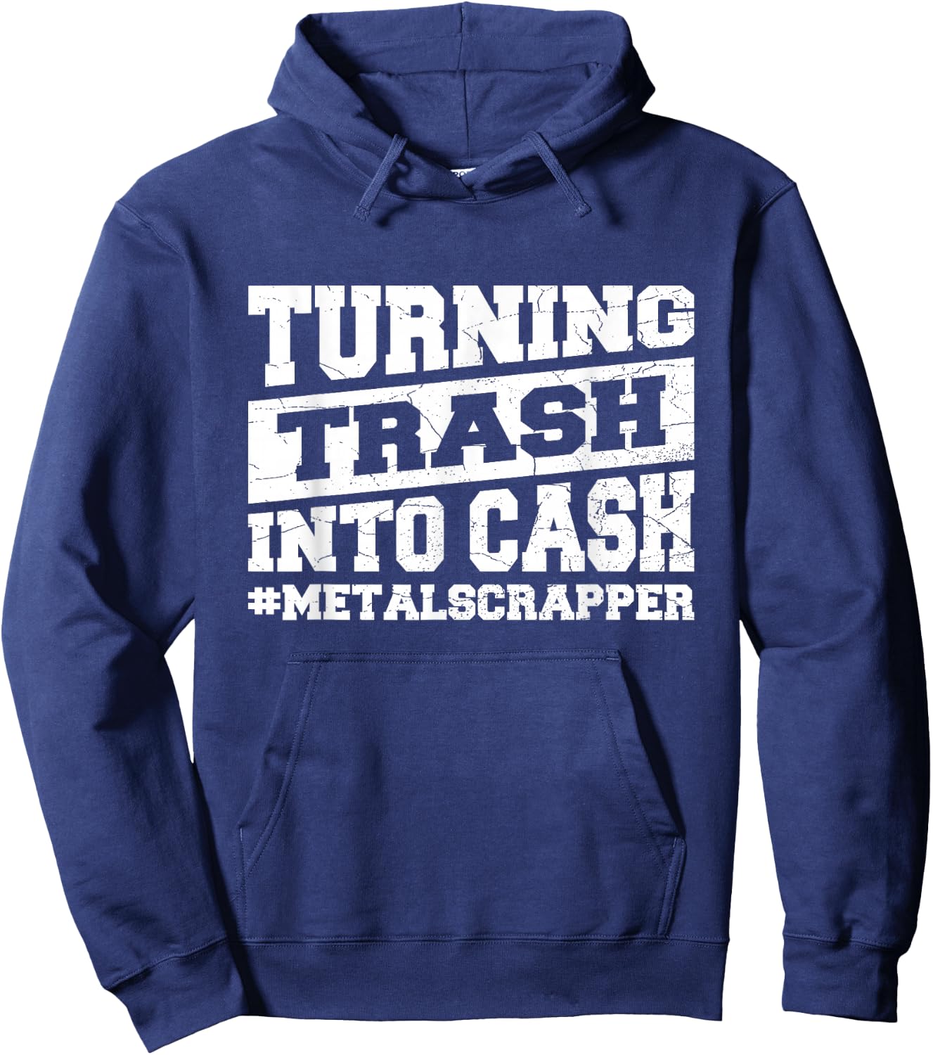 Metal Scrapping & Recycling Quote for a Metal scrapper Hoodie - Hoodie | Navy