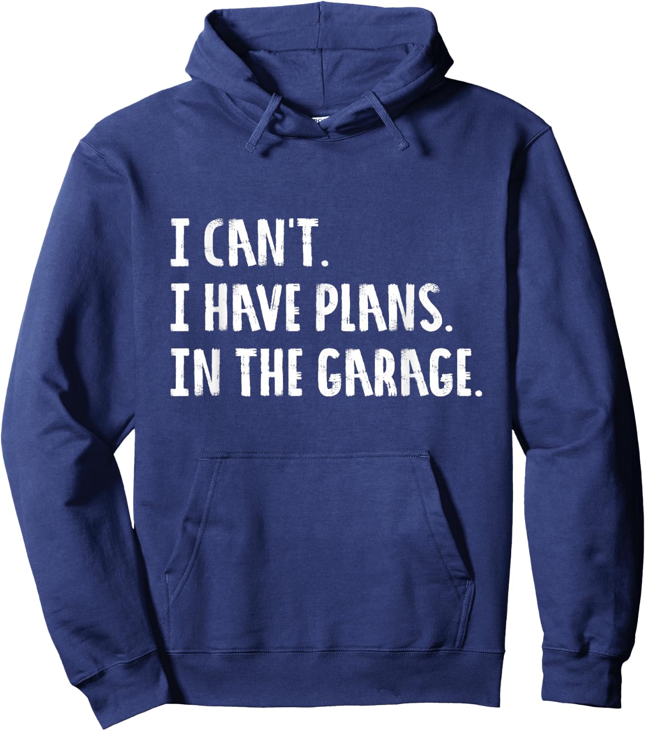Engineer Garage Car Guy Saracastic Joke | Small Hoodie - Hoodie | Navy
