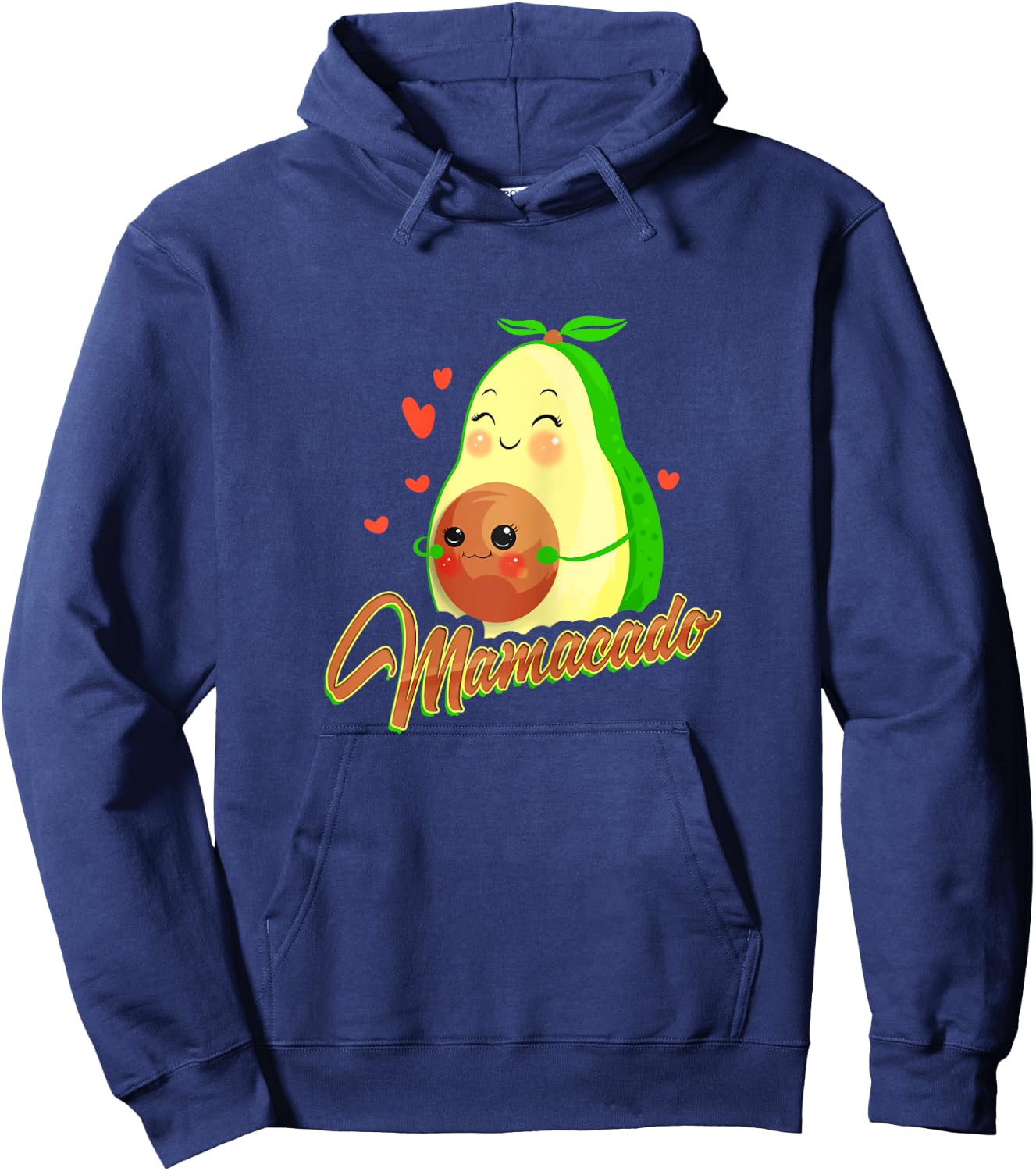 Mother Avocado Gift Baby Birth Party Cinco De Mayo Hoodie - Hoodie | Navy