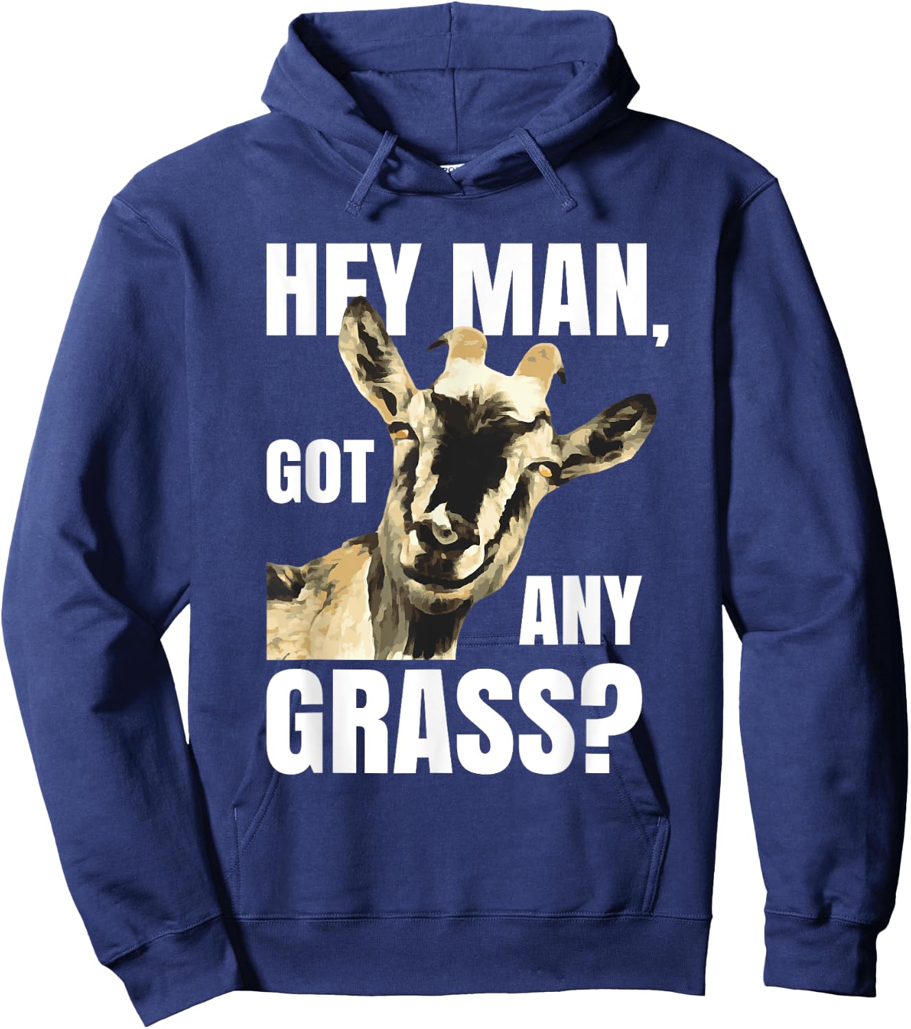 Farm Animal Pun Goat Shirts | Pets Meme Funny Goat Hoodie - Hoodie | Navy