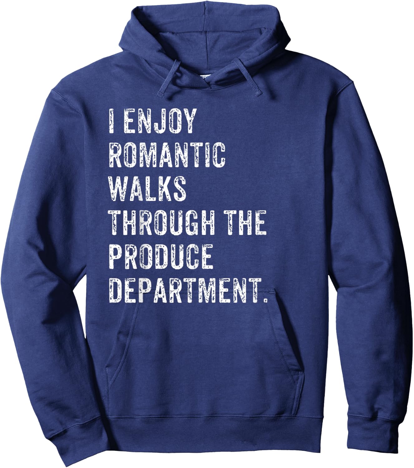 Produce Department Romantic Walk Food Gift Hoodie - Hoodie | Navy
