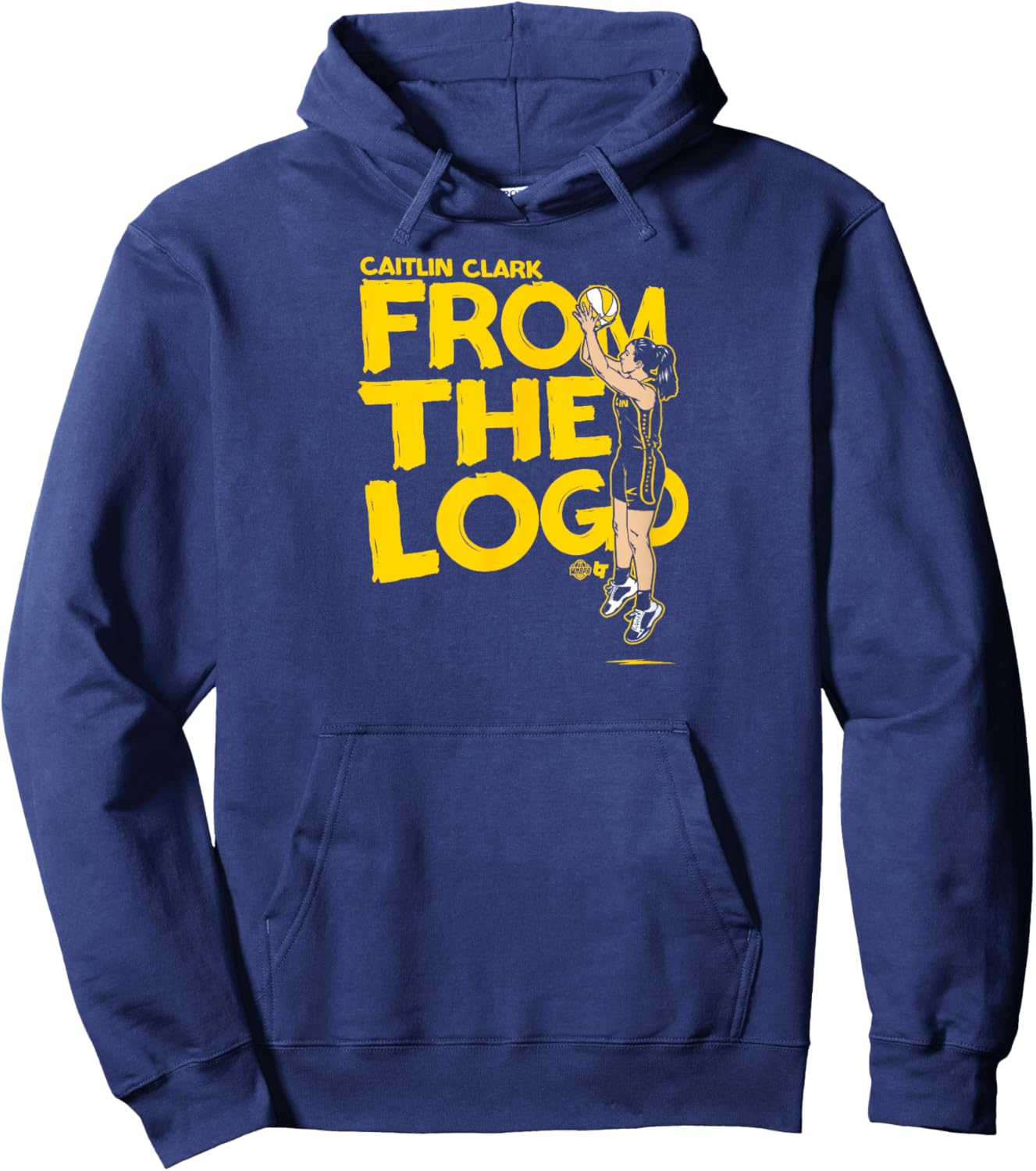 Caitlin Clark - from The Logo - Indiana Basketball Hoodie - Hoodie | Navy