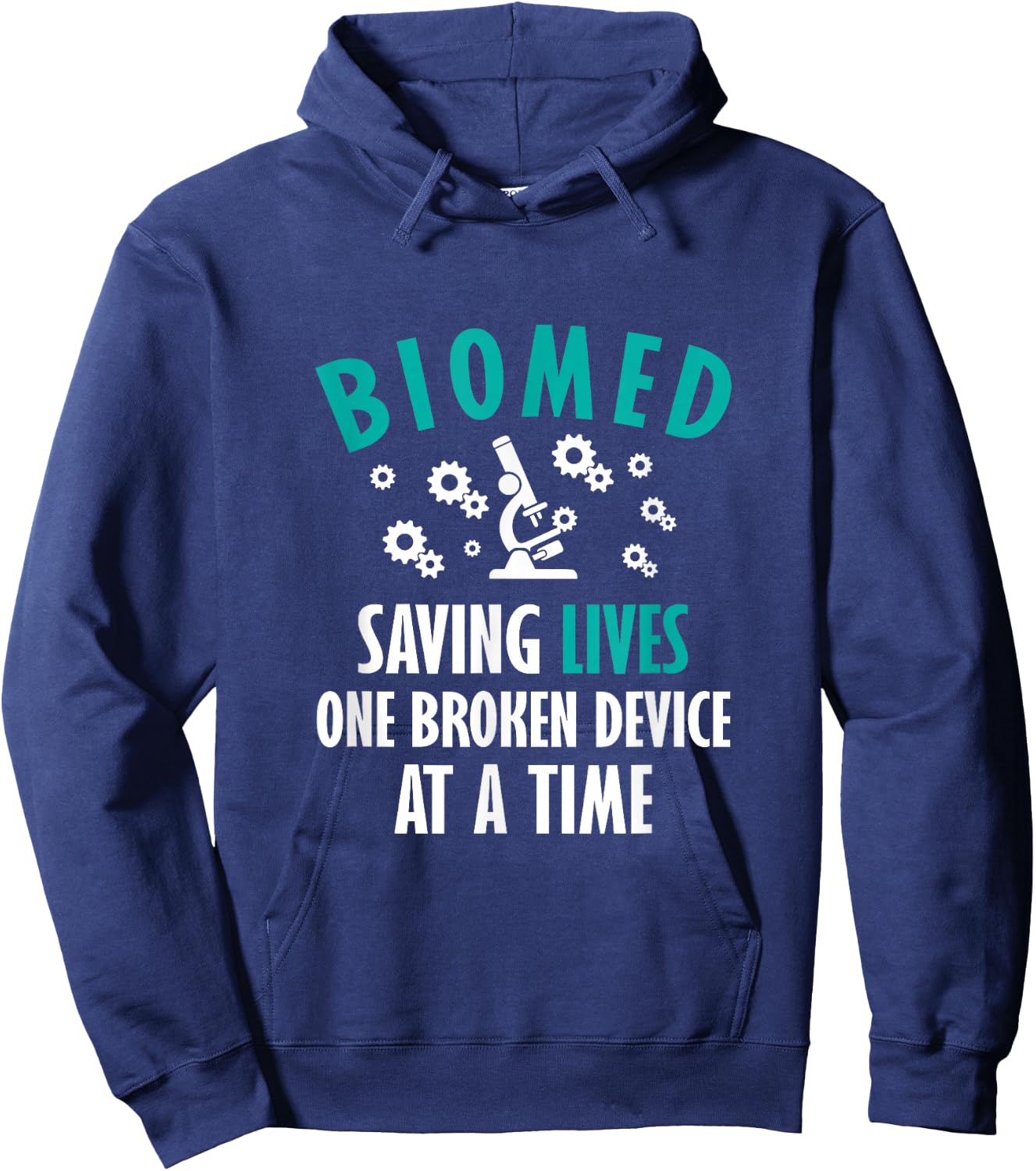 Funny Biomed Tech, Biomed Engineer, Biomedical Technician Hoodie - Hoodie | Navy