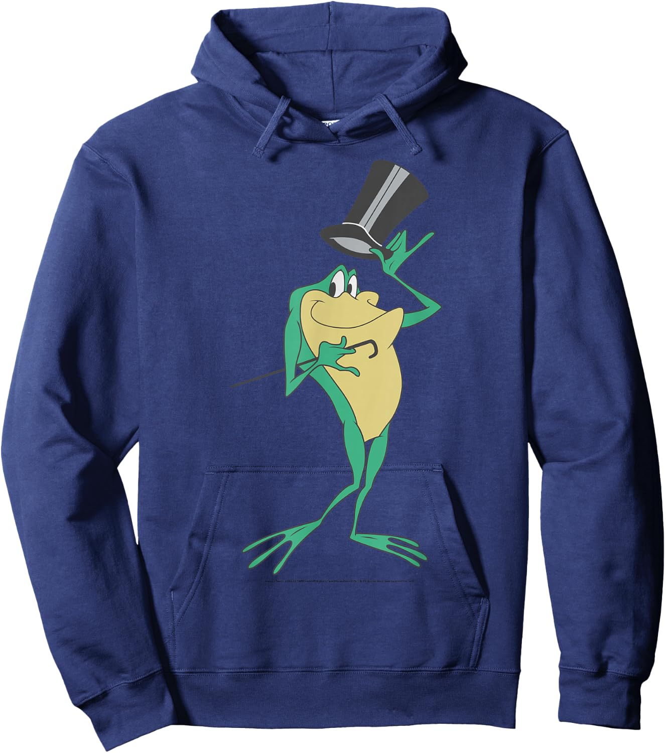 Looney Tunes Michigan J. Frog Simple Portrait Hoodie - Hoodie | Navy
