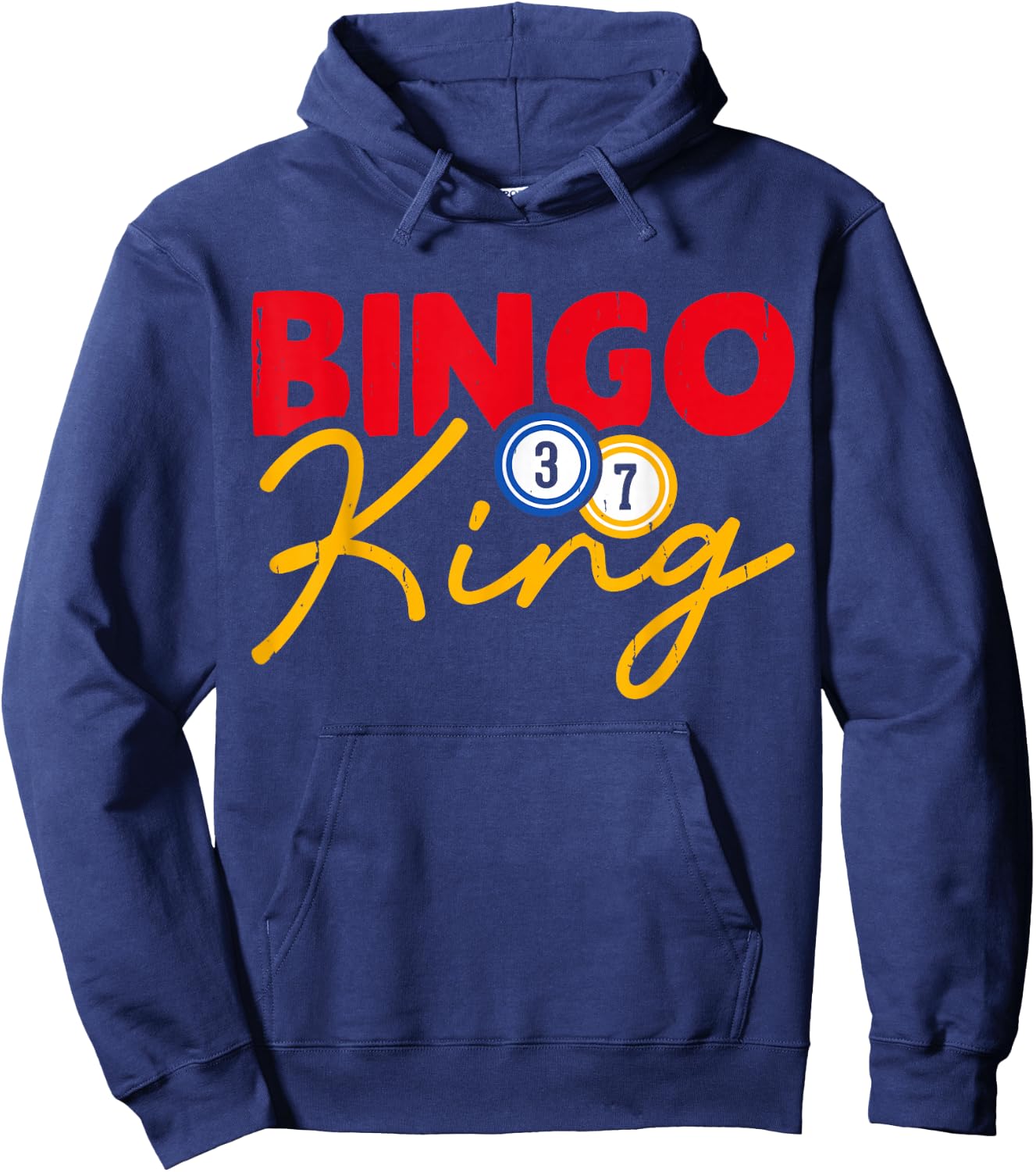 Bingo King Hoodie - Hoodie | Navy