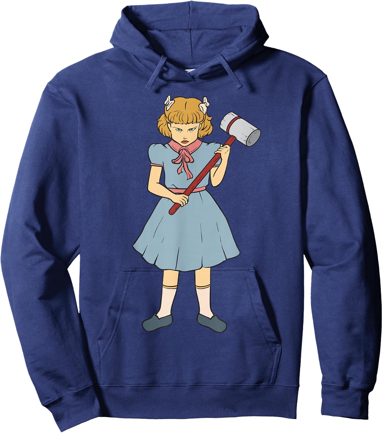Hammer Girl - Clementine - Gothic Punk Rock Goth Horror Fan Hoodie - Hoodie | Navy